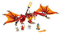 LEGO set 71753-1 Fire Dragon Attack - Image 1