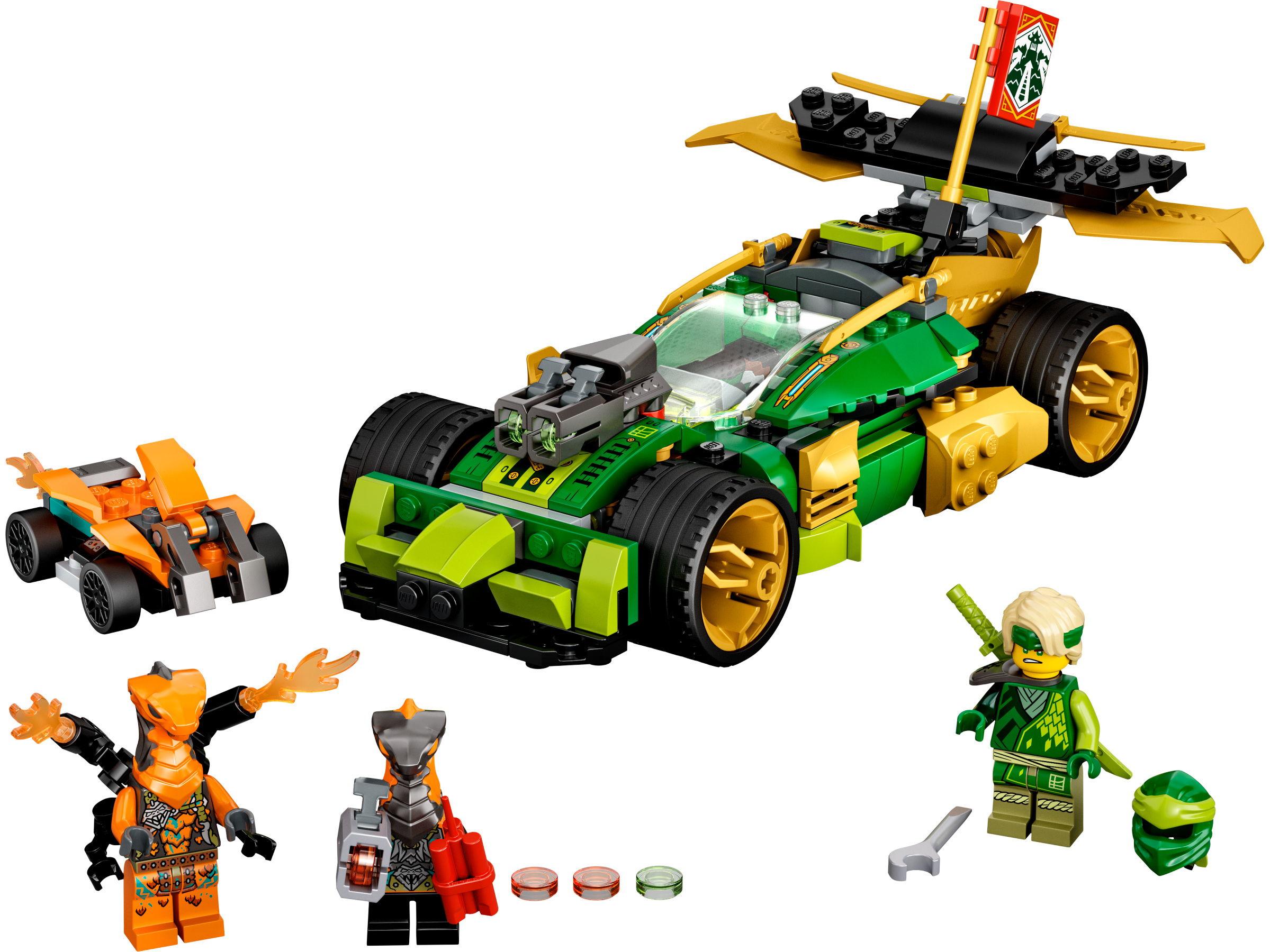 LEGO set 71763-1 Lloyd's Race Car EVO - Image 1