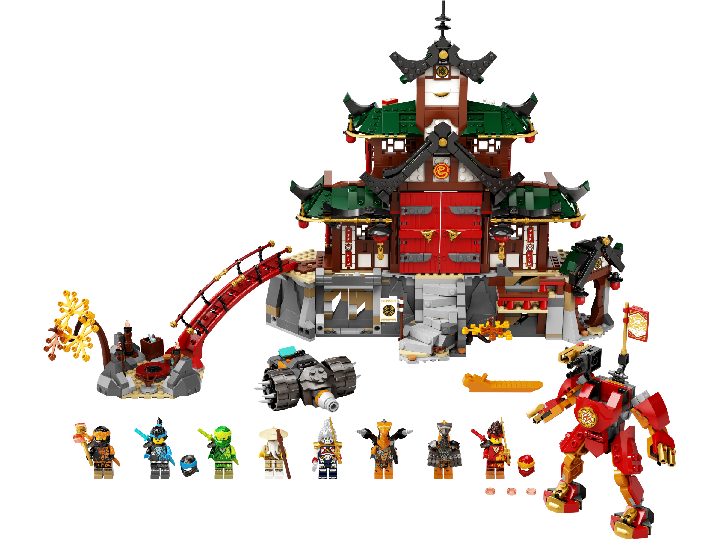 LEGO set 71767-1 Ninja Dojo Temple - Image 1