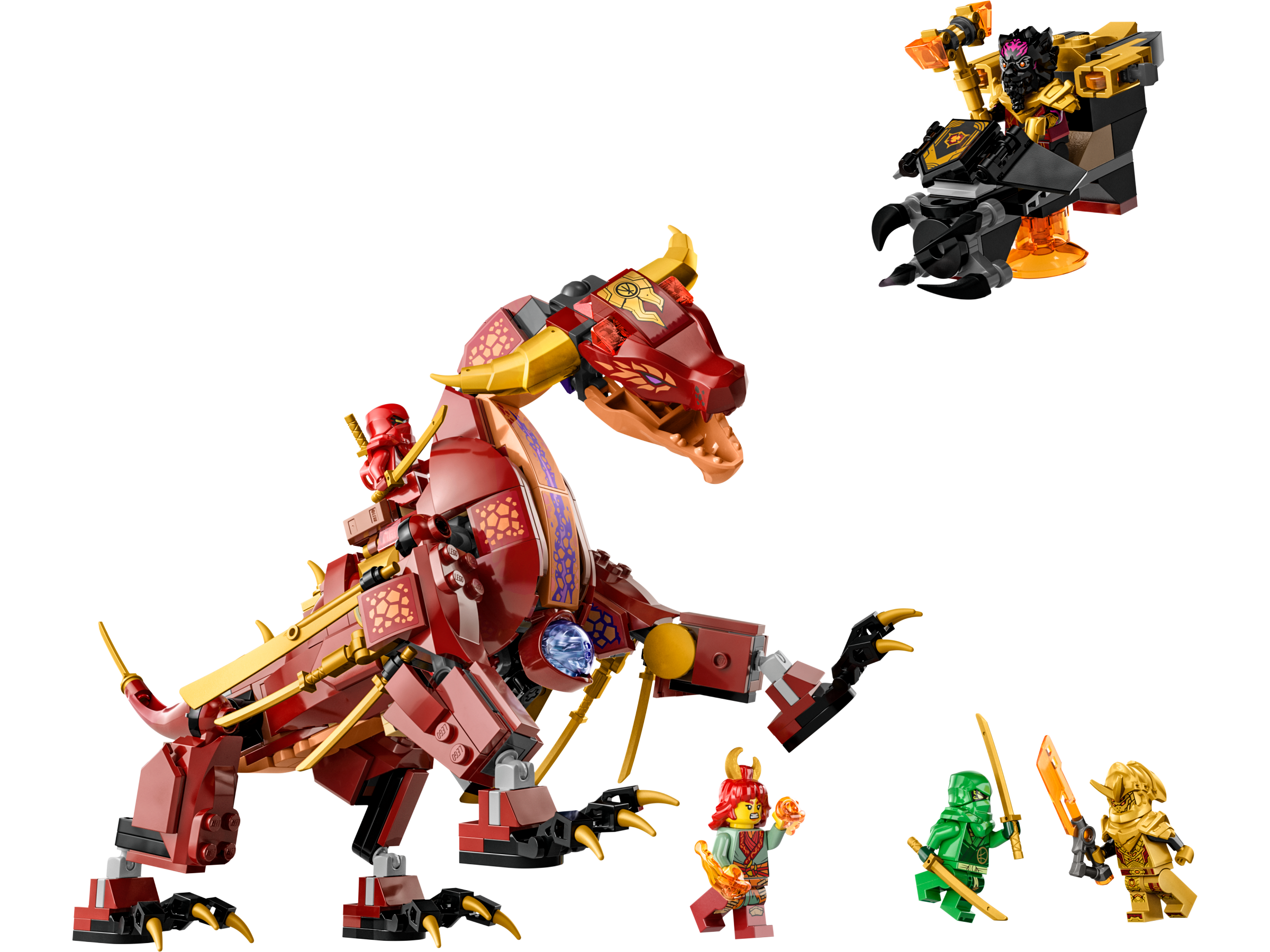 LEGO set 71793-1 Heatwave Transforming Lava Dragon - Image 1