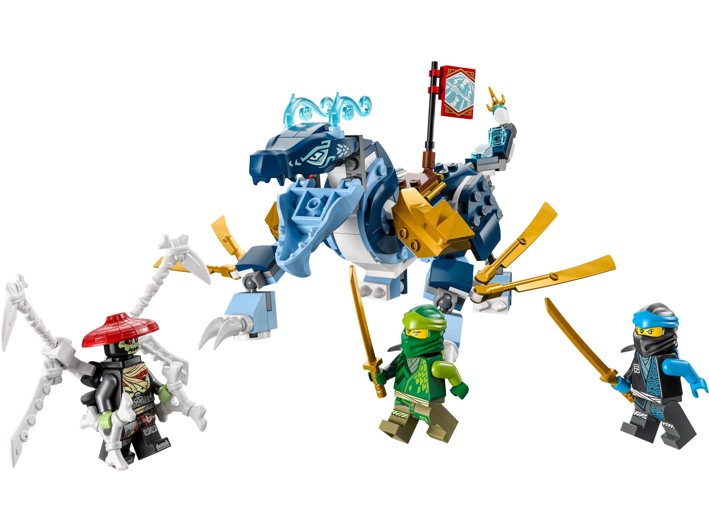 LEGO set 71800-1 Nya's Water Dragon EVO - Image 1