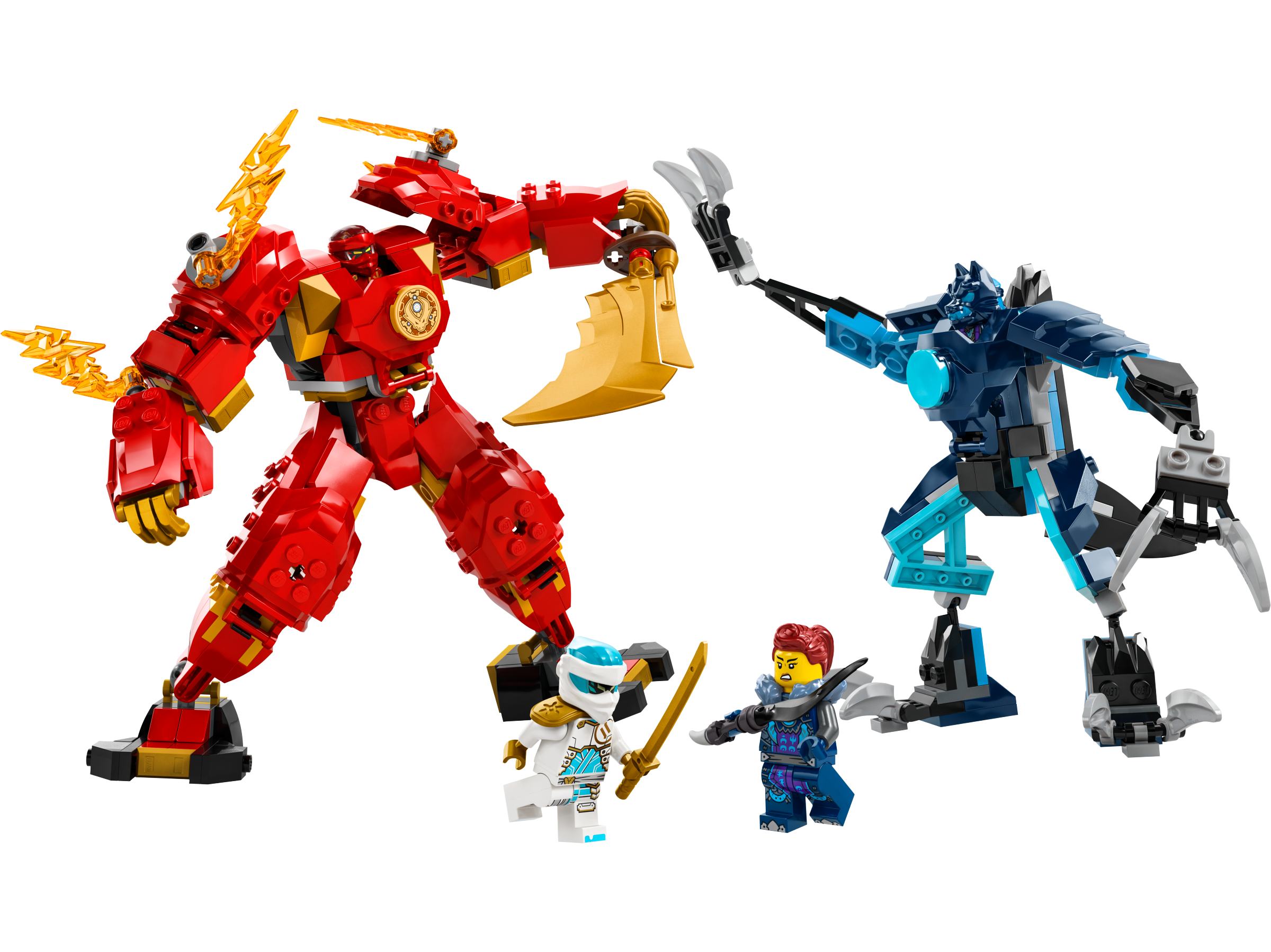 LEGO set 71808-1 Kai's Elemental Fire Mech - Image 1