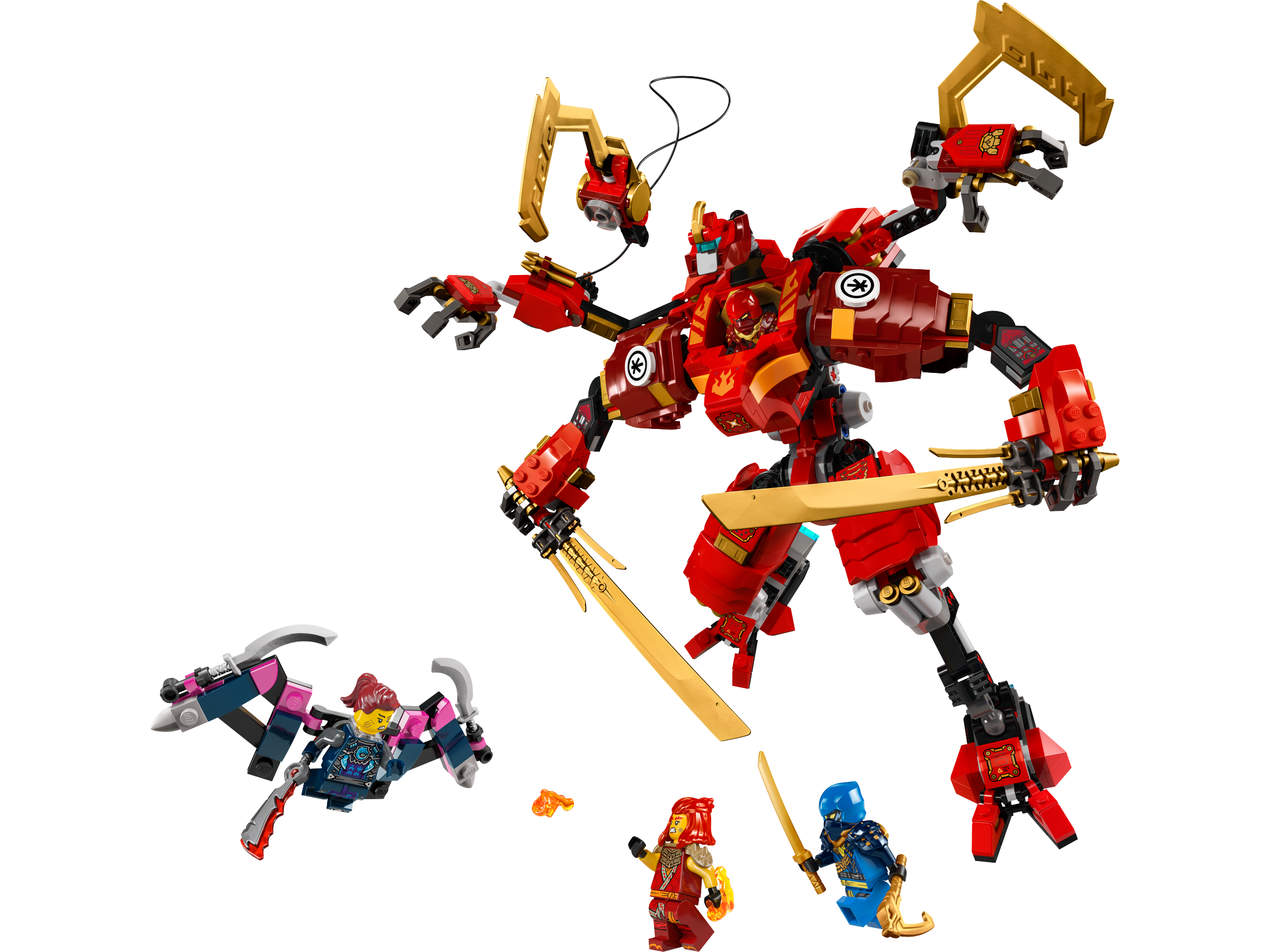 LEGO set 71812-1 Kai's Ninja Climber Mech - Image 1