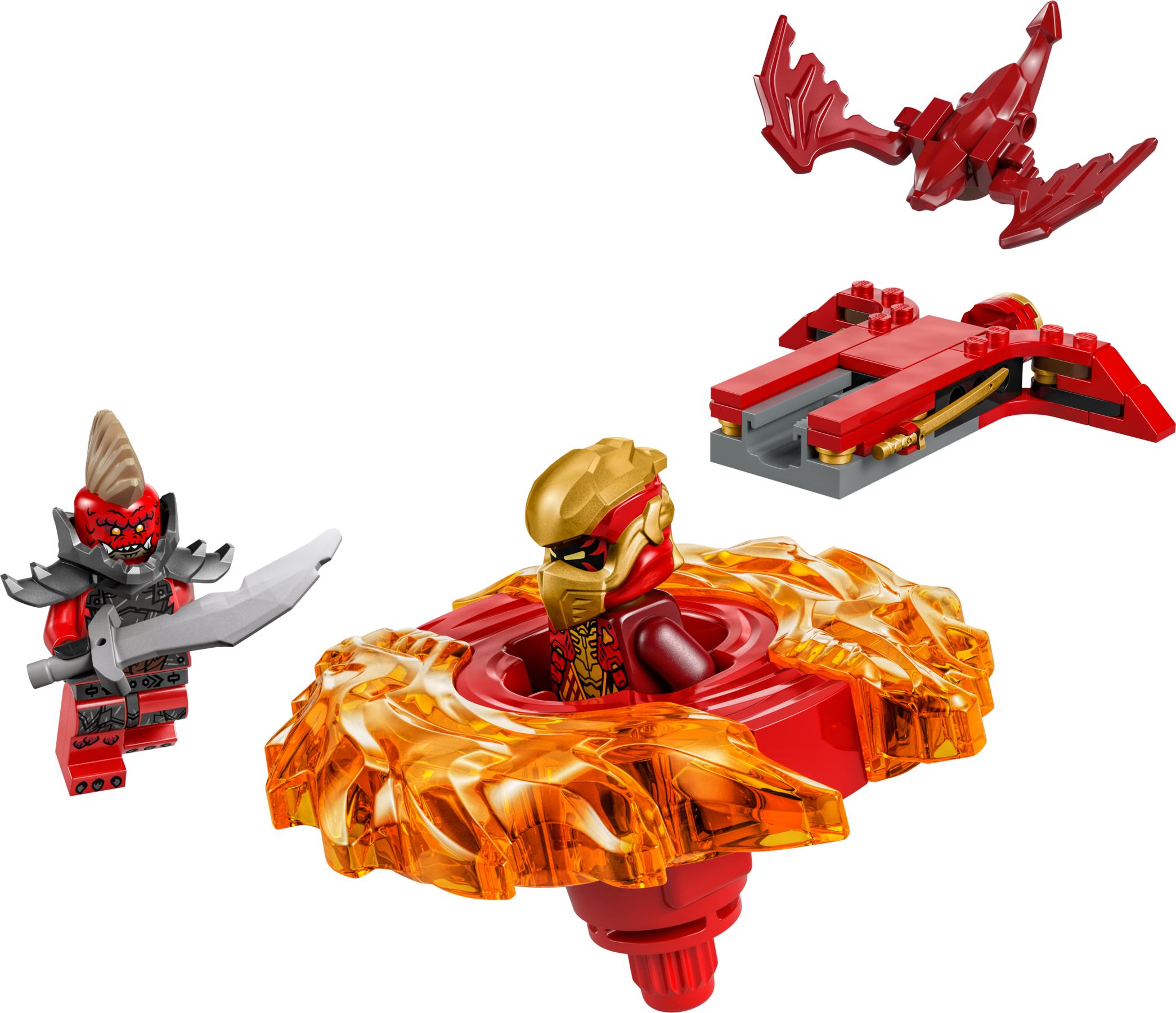 LEGO set 71823-1 Kai's Dragon Spinjitzu Spinner - Image 1