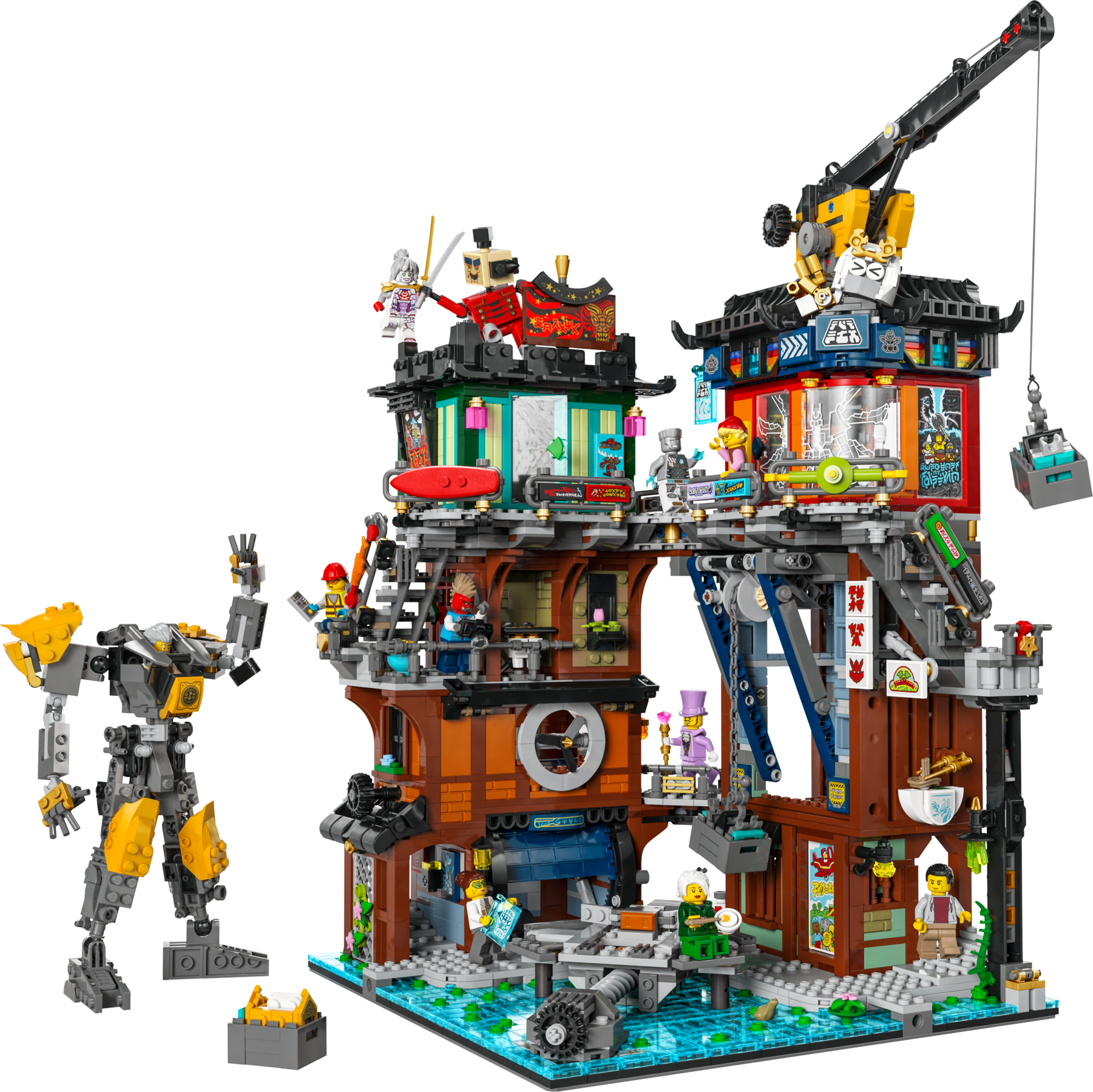 LEGO set 71837-1 NINJAGO City Workshops - Image 1