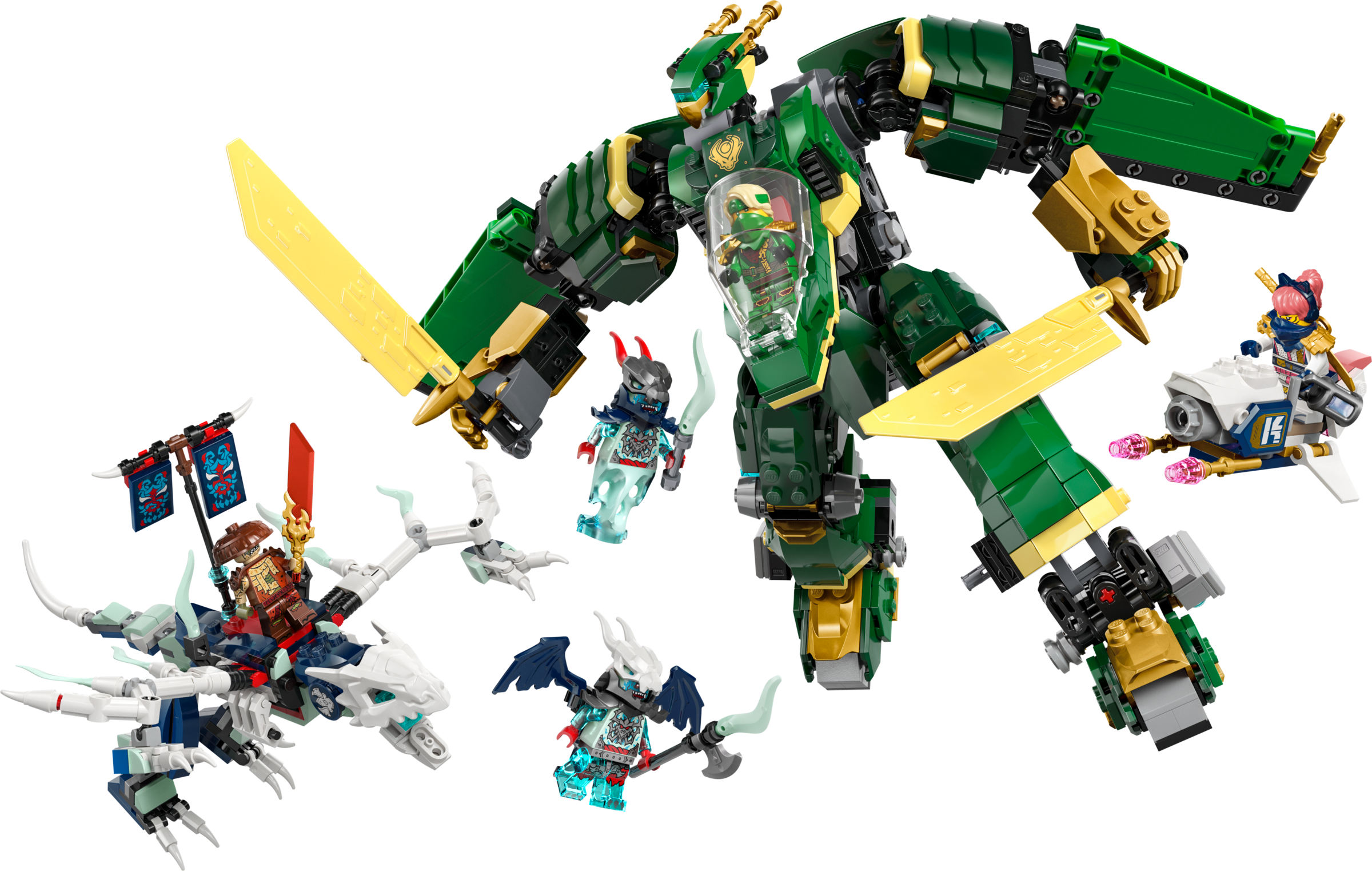 LEGO set 71845-1 Lloyd’s Jet Mech - Image 1