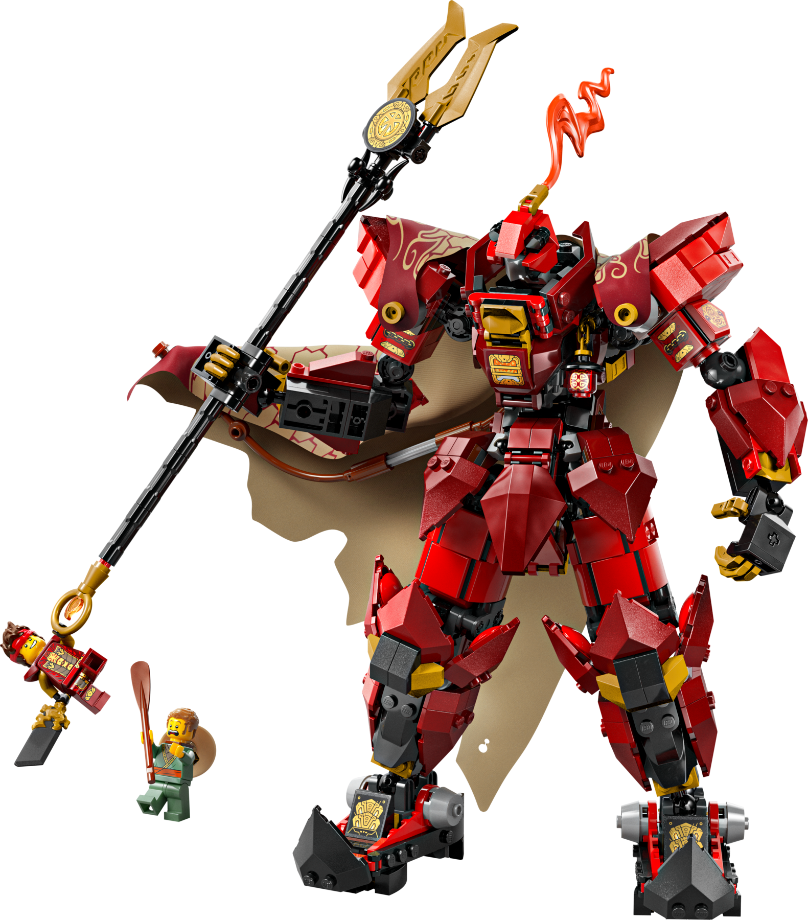 LEGO set 71846-1 The Fire Knight Mech - Image 1