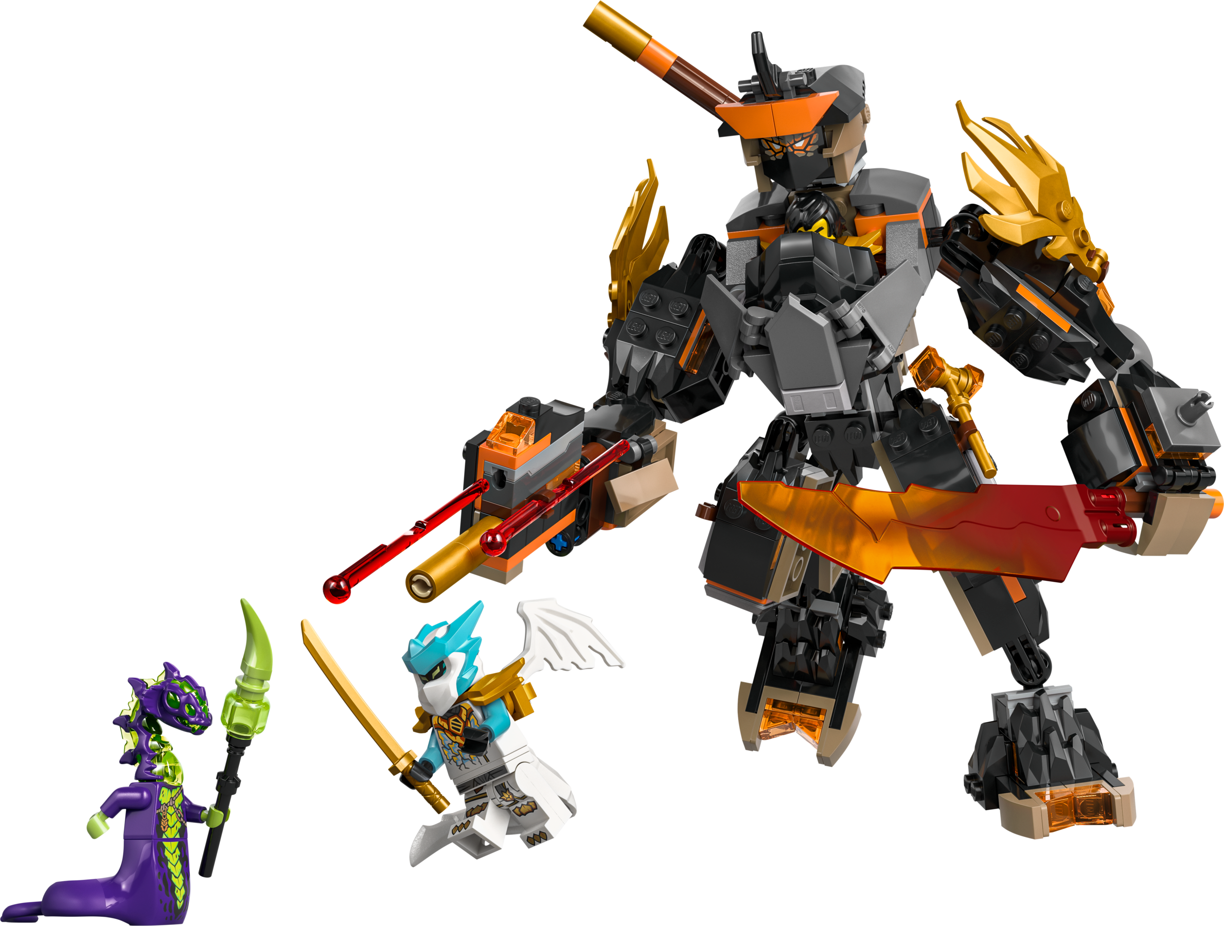 LEGO set 71854-1 Cole's Mission Mech & Dragon Zane - Image 1
