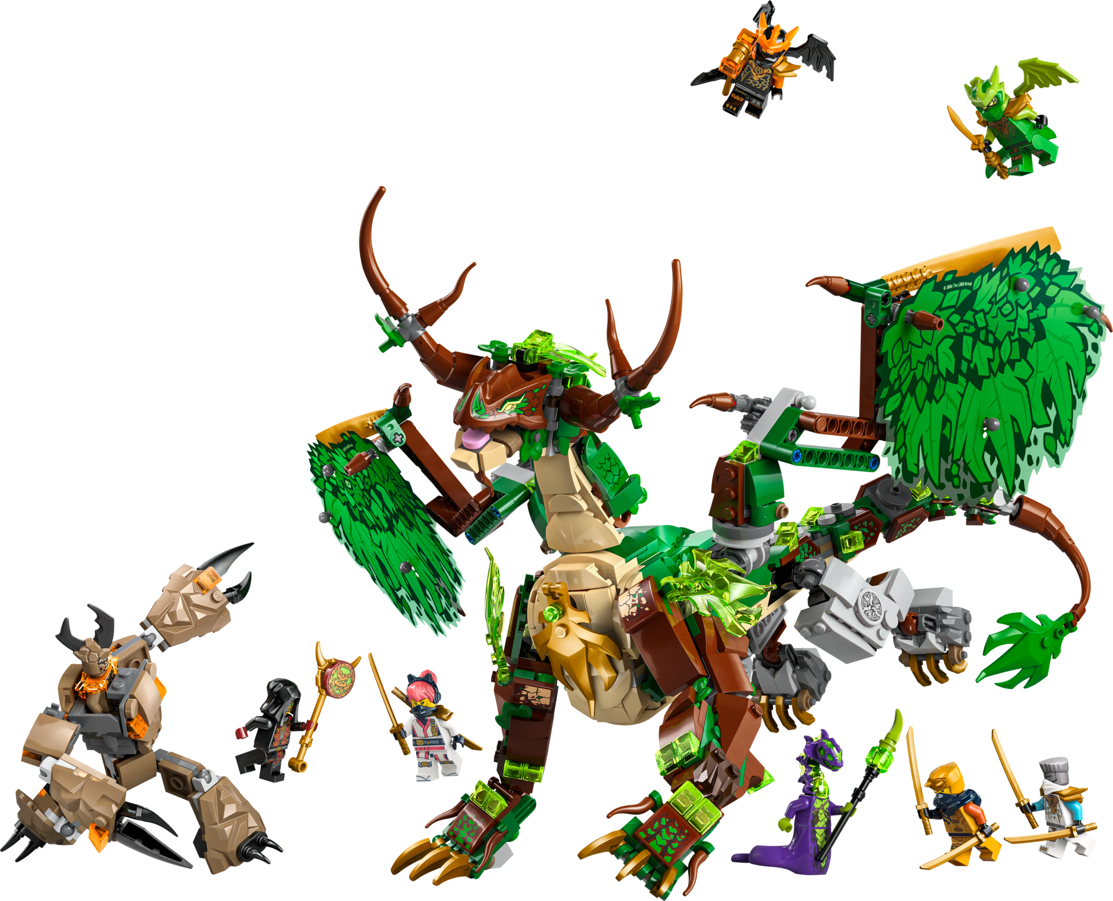 LEGO set 71859-1 The Dragon of Life - Image 1