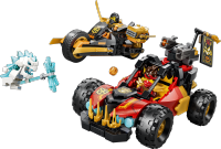 LEGO set 71864-1 Kai and Cole's Combiner Vehicles - Image 1