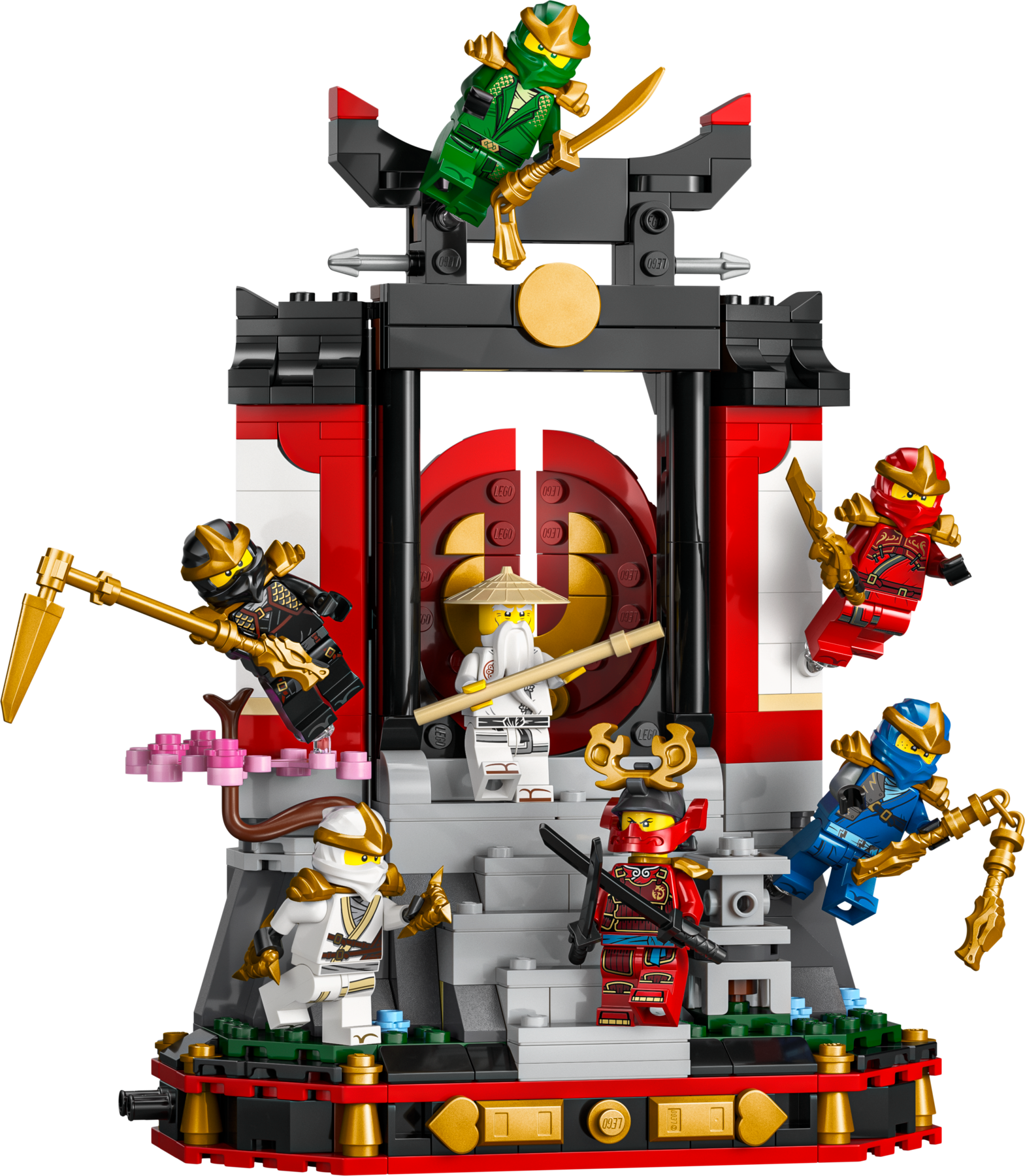 LEGO set 71866-1 Ninja Character Display 15th Anniversary - Image 1