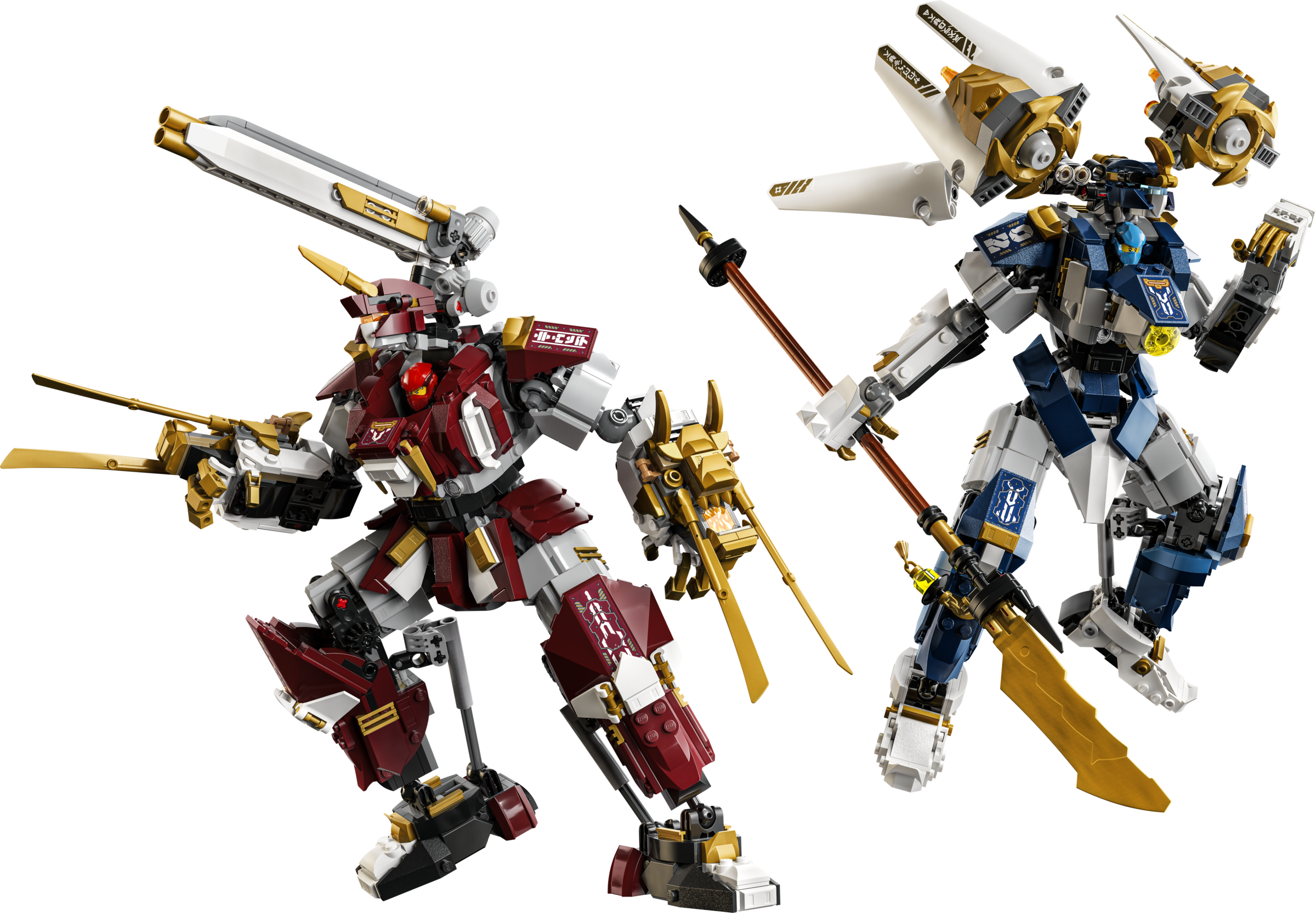 LEGO set 71870-1 The Twin Titan Mechs - Image 1