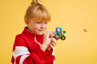 LEGO set 72031-1 Mario Kart - Yoshi Bike - Image 6