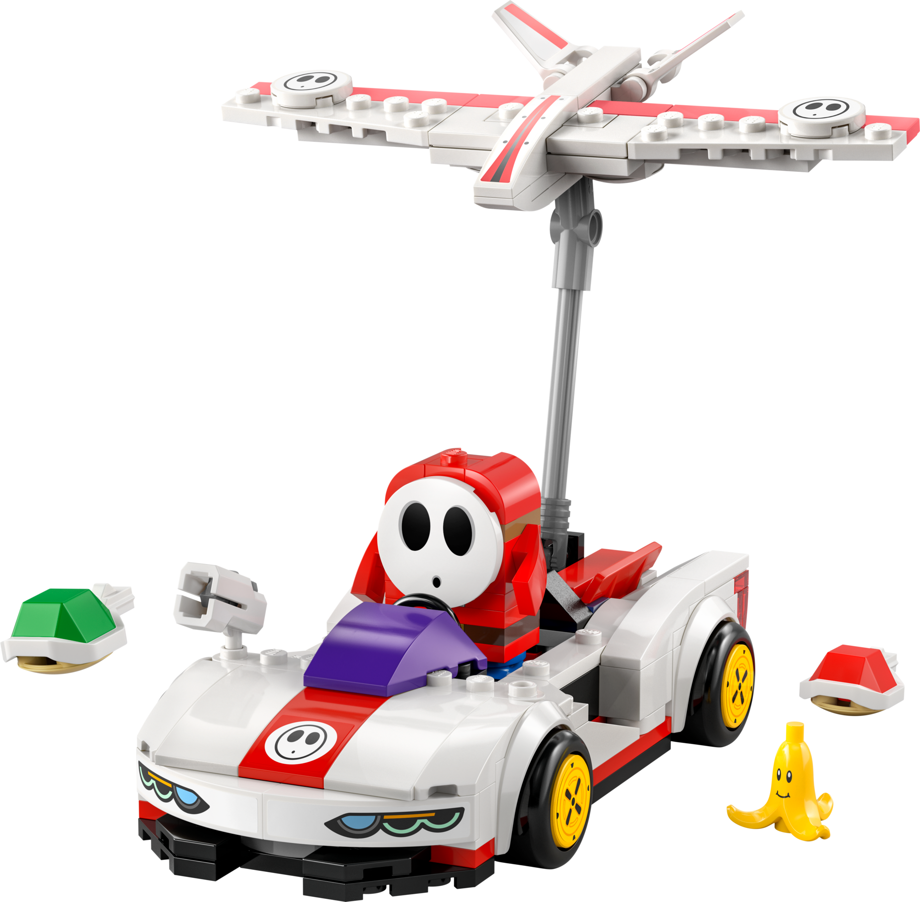 LEGO set 72045-1 Mario Kart – Shy Guy & P-Wing - Image 1