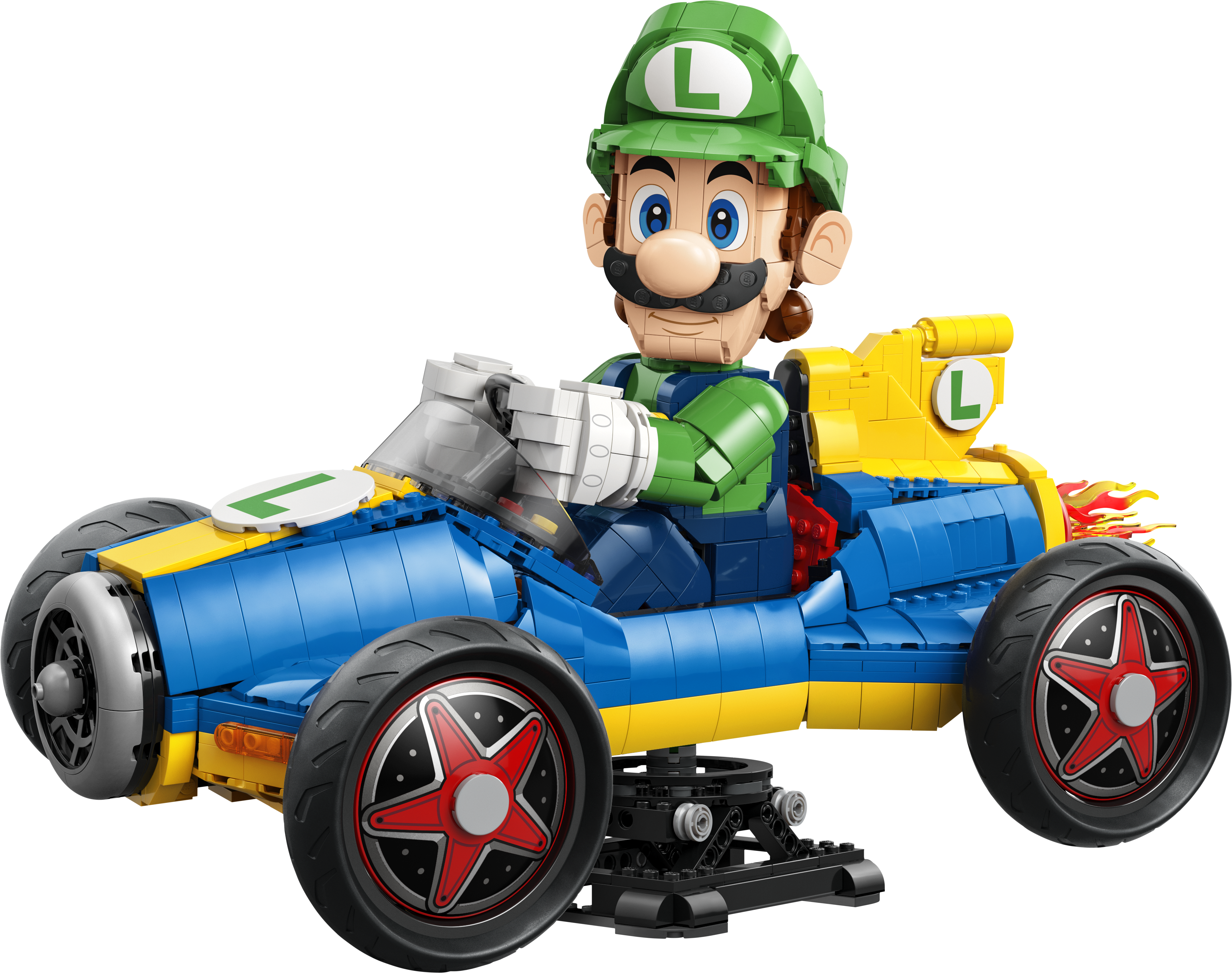 LEGO set 72050-1 Mario Kart – Luigi & Mach 8 - Image 1