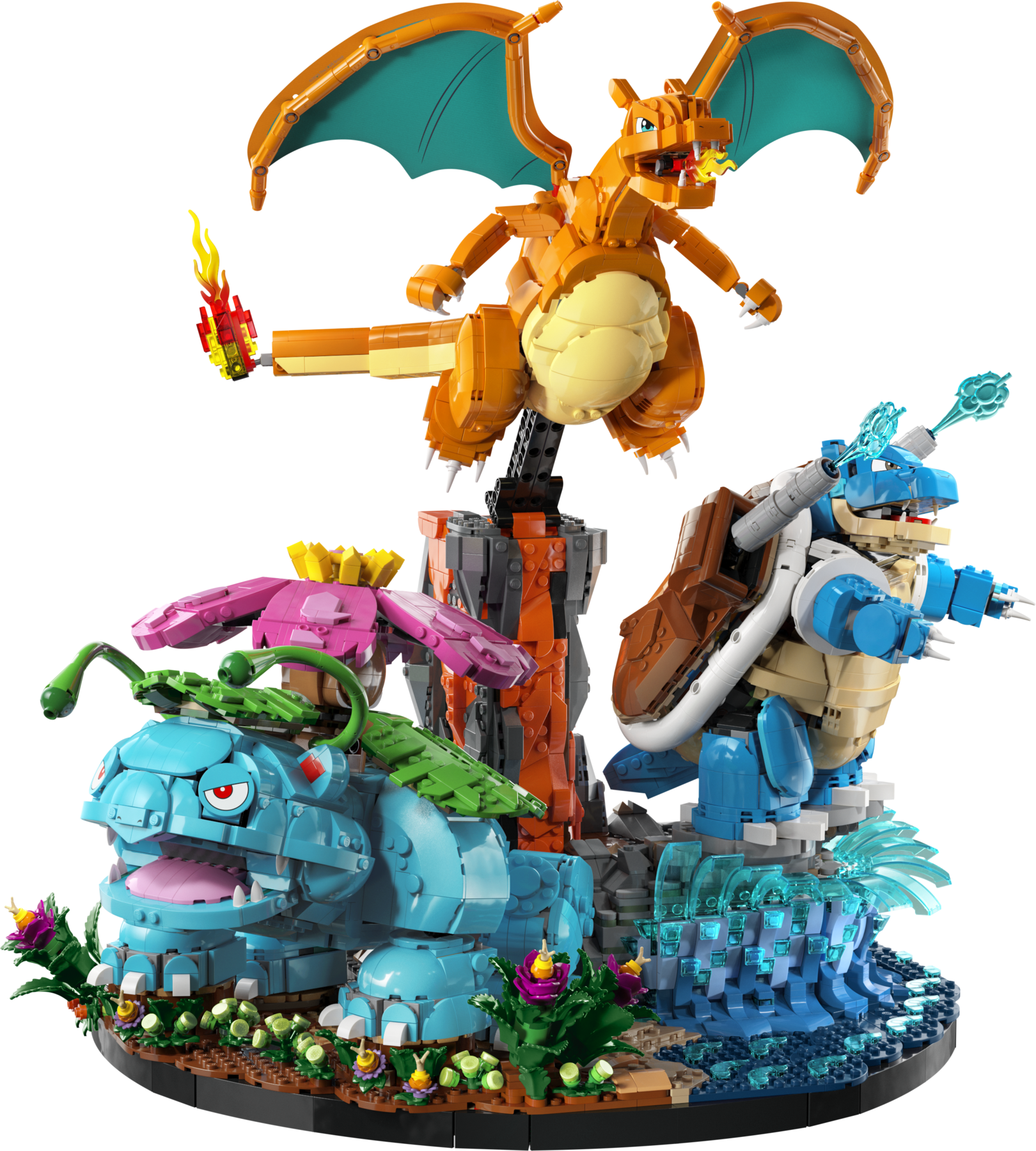 LEGO set 72153-1 Venusaur, Charizard and Blastoise - Image 1