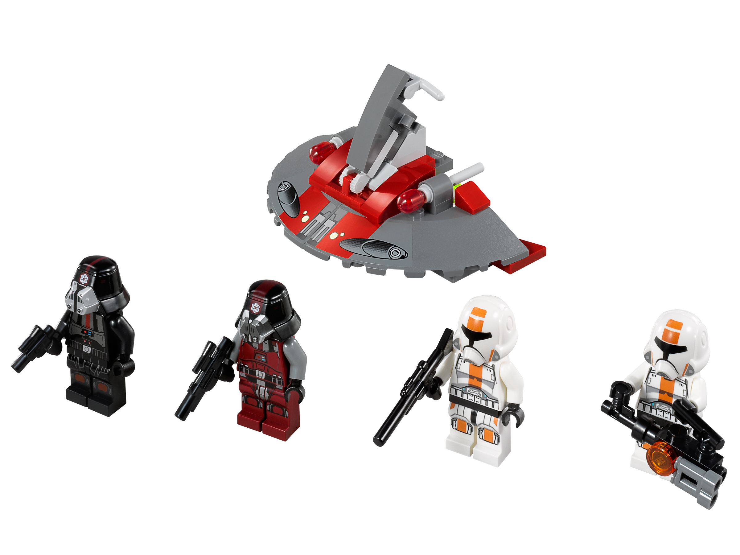 LEGO set 75001-1 Republic Troopers vs. Sith Troopers - Image 1