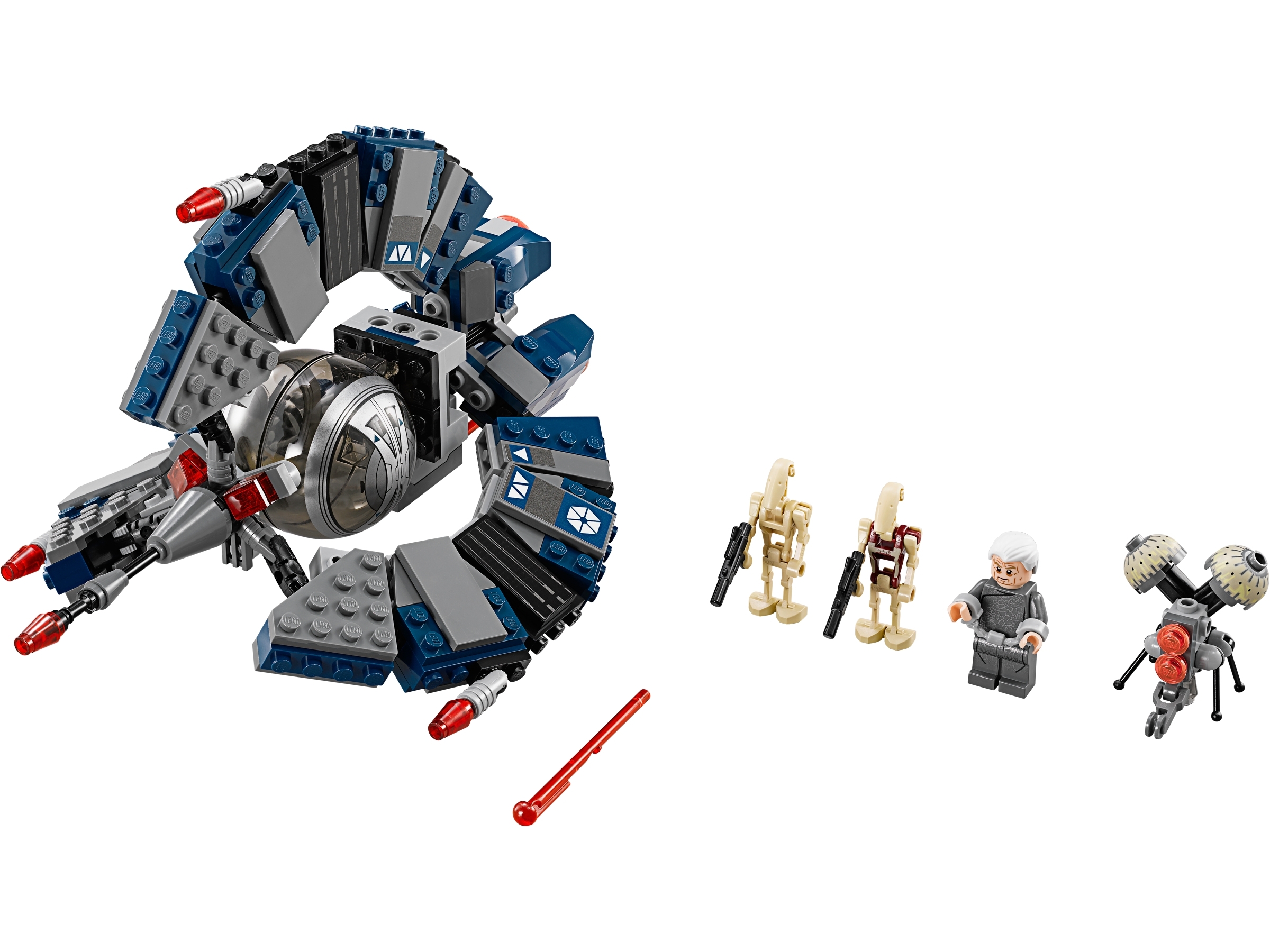 LEGO set 75044-1 Droid Tri-Fighter - Image 1