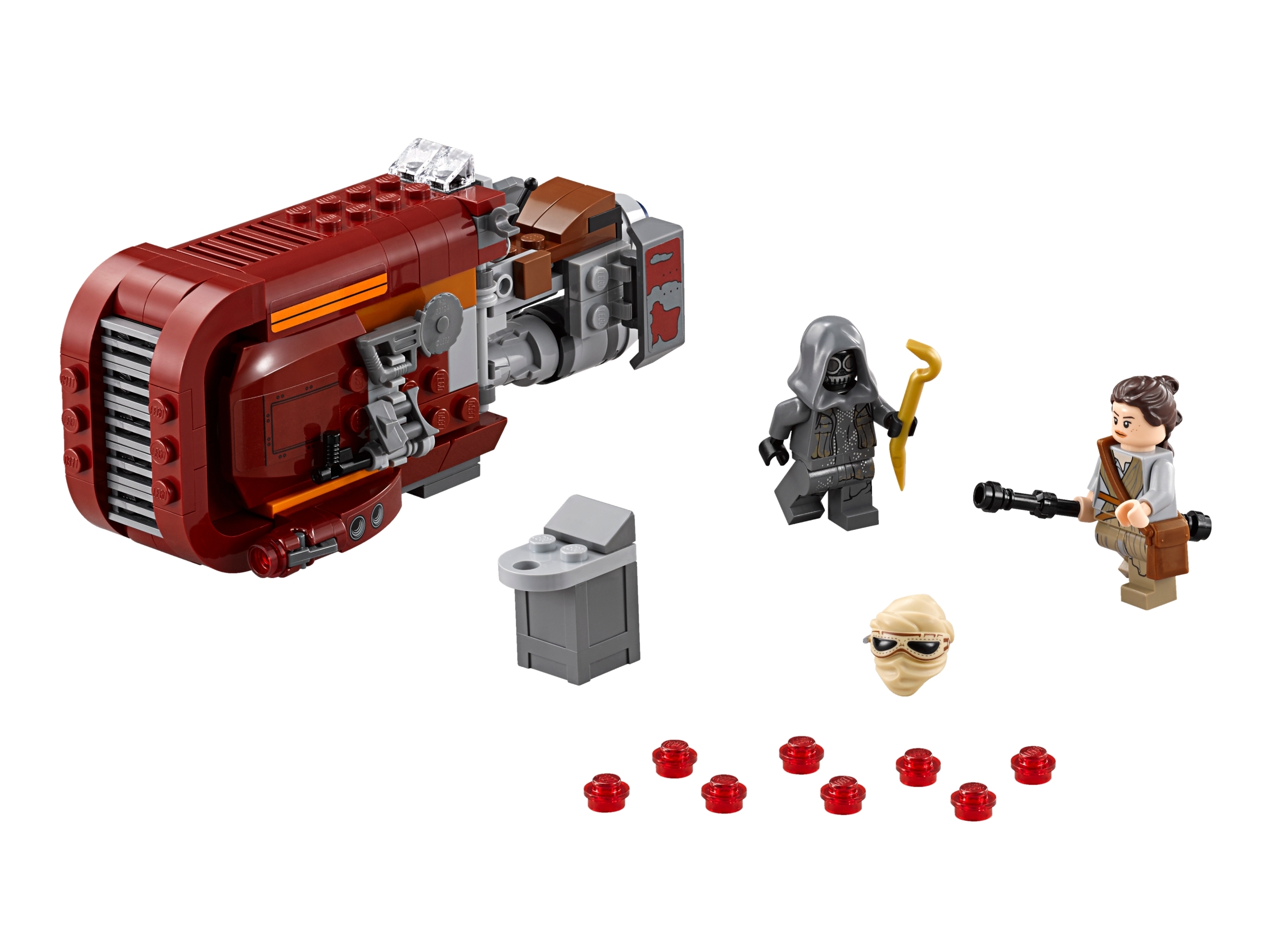LEGO set 75099-1 Rey's Speeder - Image 1