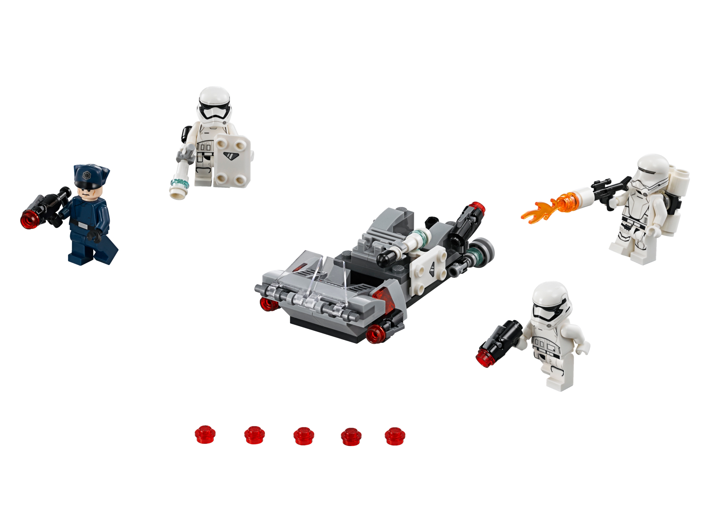 LEGO set 75166-1 First Order Transport Speeder Battle Pack - Image 1