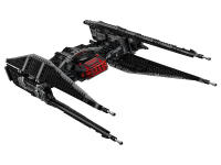 LEGO set 75179-1 Kylo Ren's TIE Fighter - Image 4