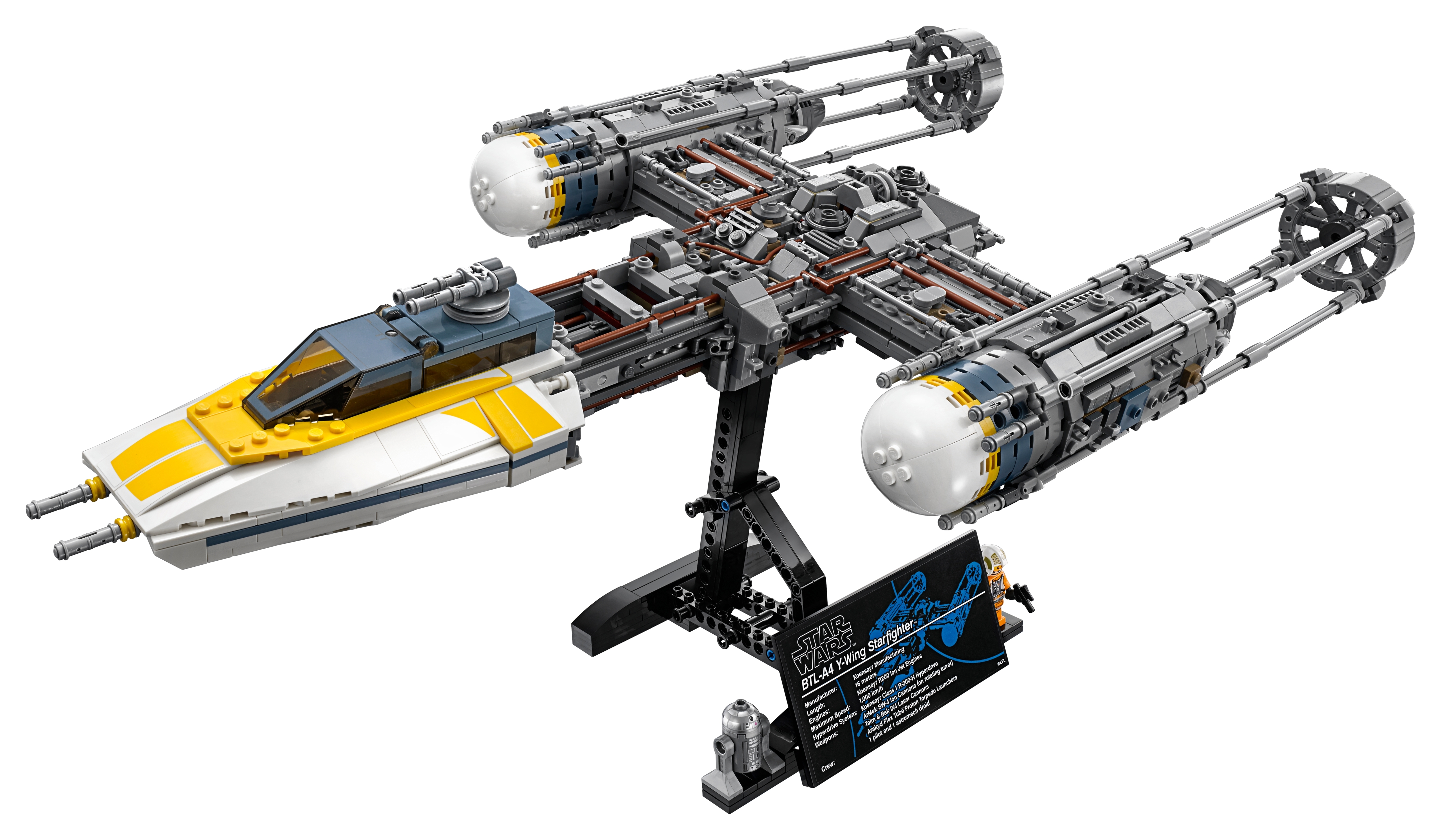 LEGO set 75181-1 Y-Wing Starfighter - Image 1