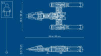 LEGO set 75181-1 Y-Wing Starfighter - Image 5