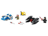 LEGO set 75196-1 A-Wing vs. TIE Silencer Microfighters - Image 1