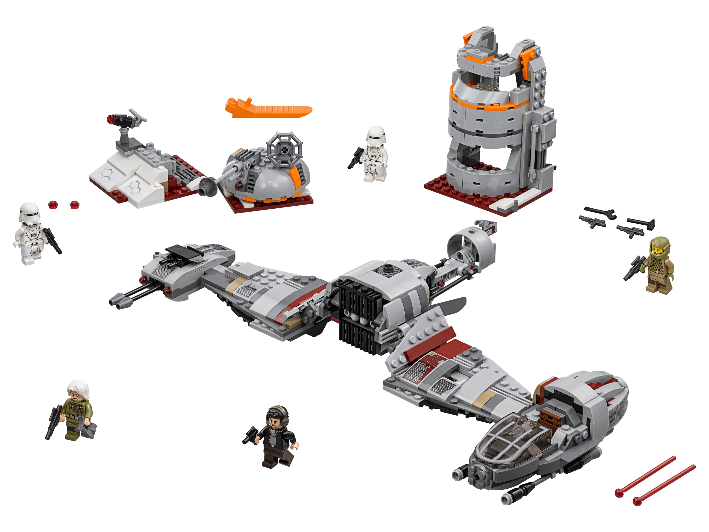 LEGO set 75202-1 Defense of Crait - Image 1