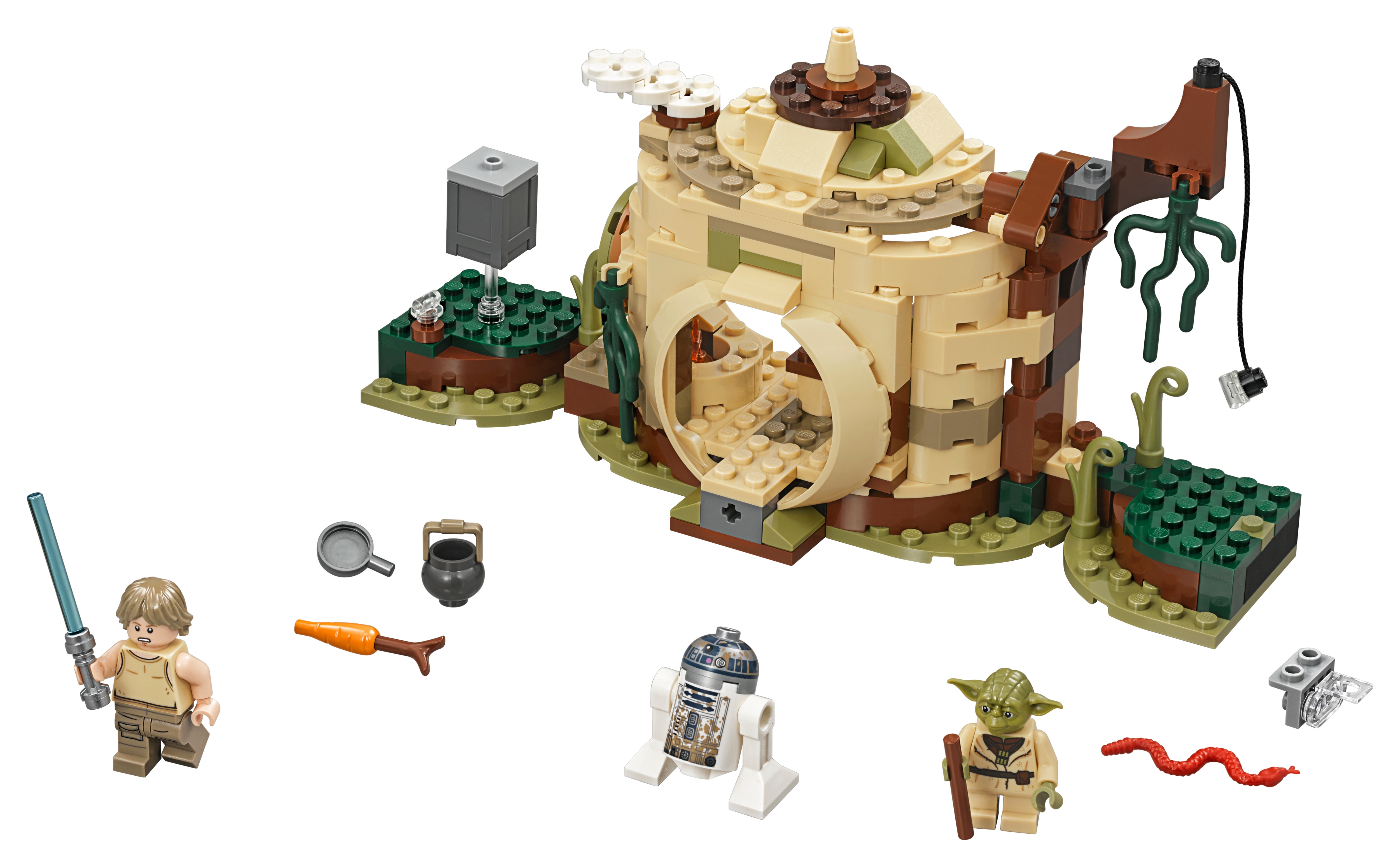 LEGO set 75208-1 Yoda's Hut - Image 1