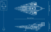 LEGO set 75214-1 Anakin's Jedi Starfighter - Image 10