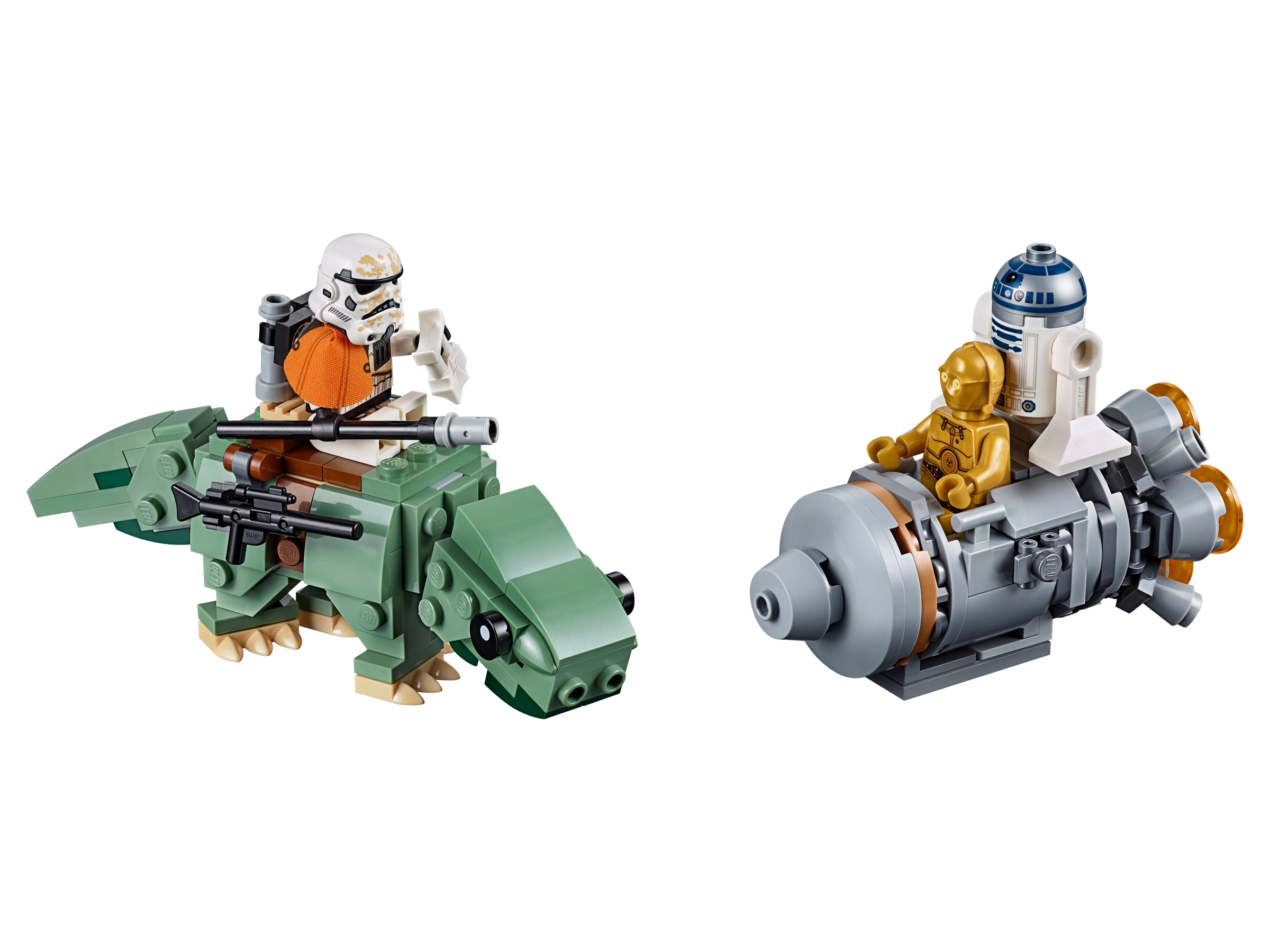LEGO set 75228-1 Escape Pod vs. Dewback Microfighters - Image 1