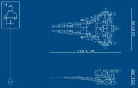 LEGO set 75242-1 Black Ace TIE Interceptor - Image 3