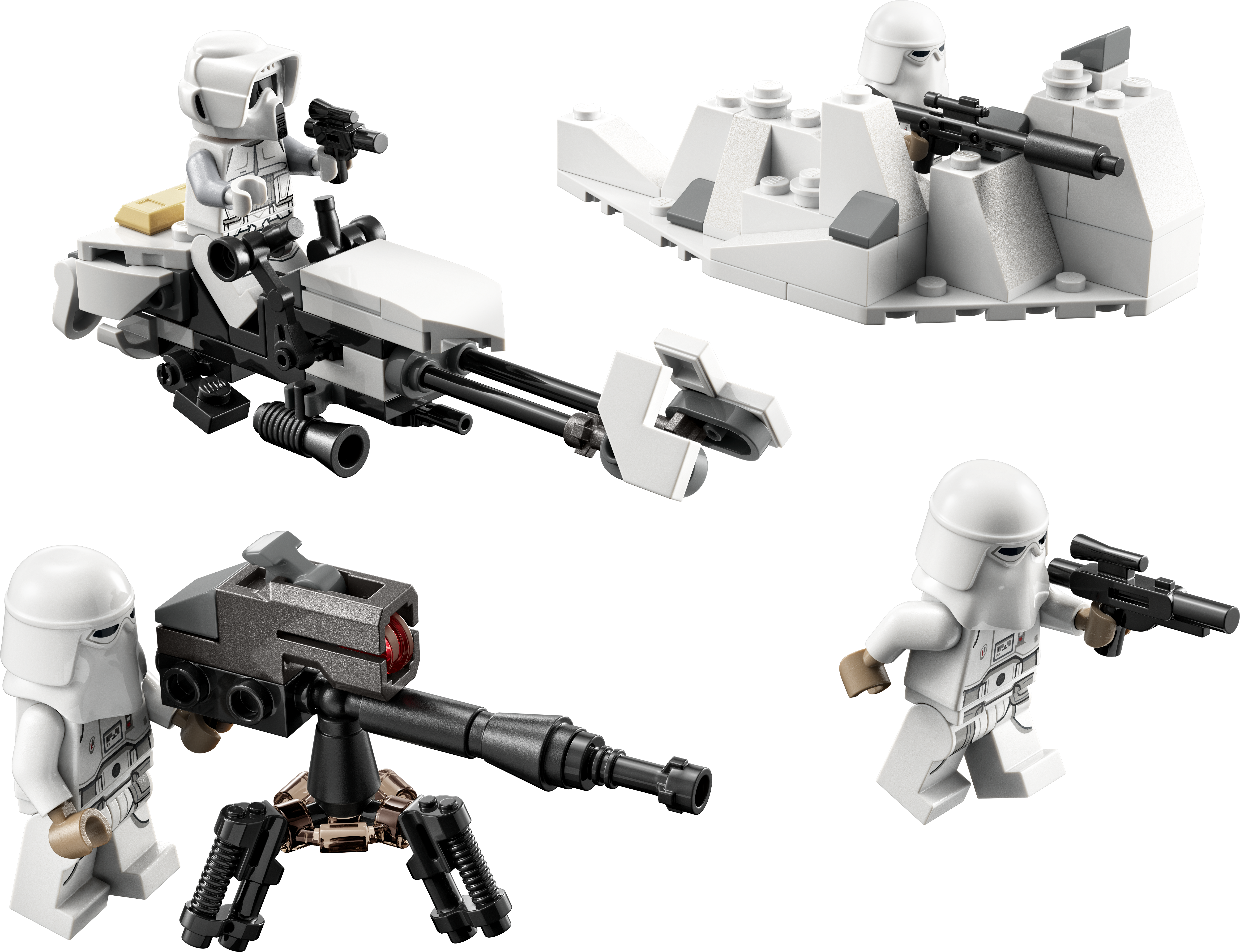 LEGO set 75320-1 Snowtrooper Battle Pack - Image 1