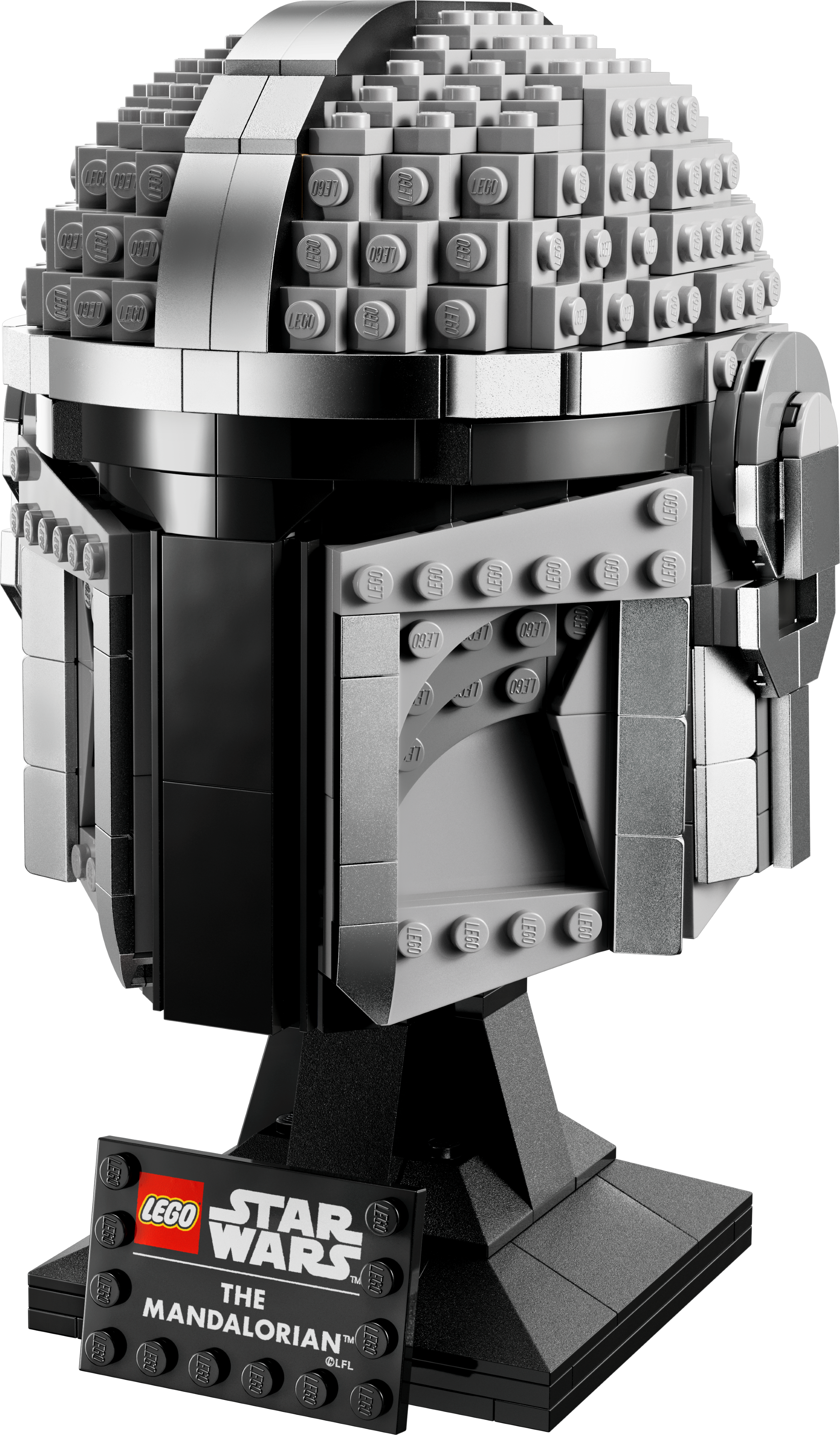 LEGO set 75328-1 The Mandalorian Helmet - Image 1