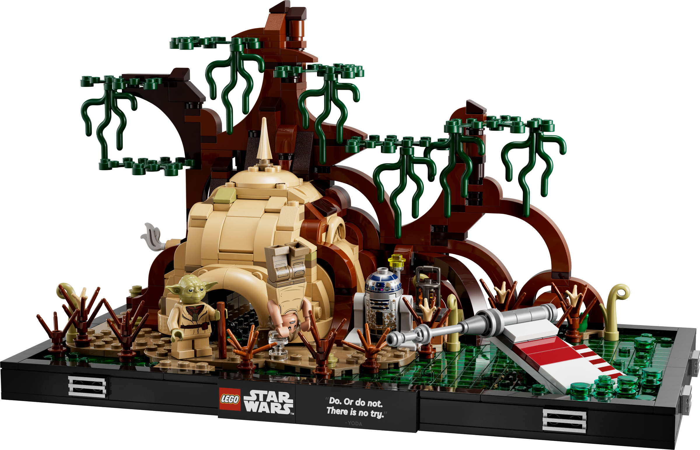 LEGO set 75330-1 Dagobah Jedi Training Diorama - Image 1