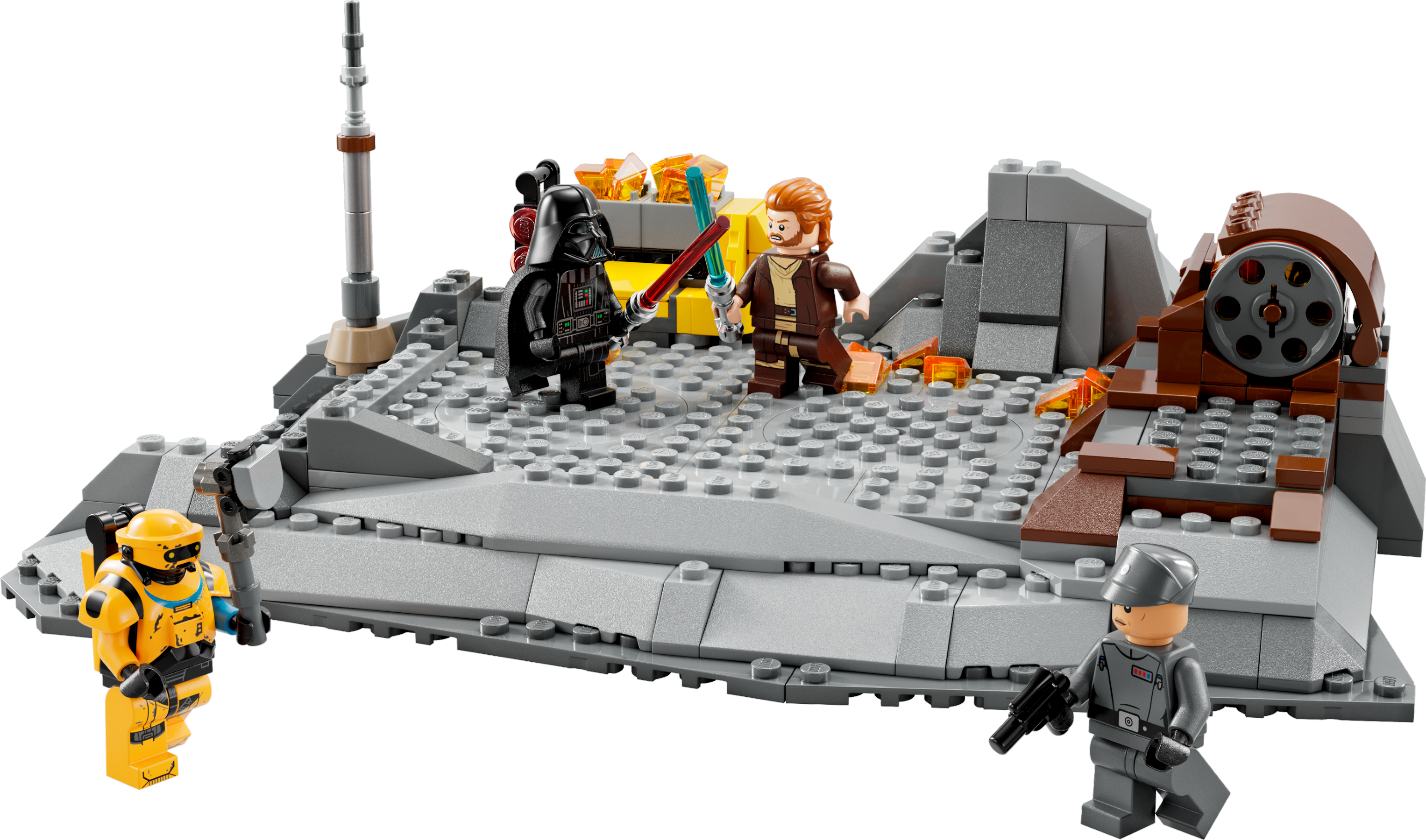 LEGO set 75334-1 Obi-Wan Kenobi vs. Darth Vader - Image 1