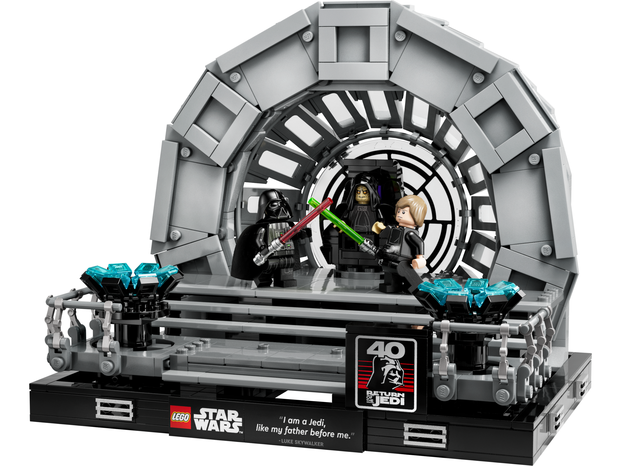 LEGO set 75352-1 Emperor's Throne Room Diorama - Image 1