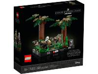 LEGO set 75353-1 Endor Speeder Chase Diorama - Image 2