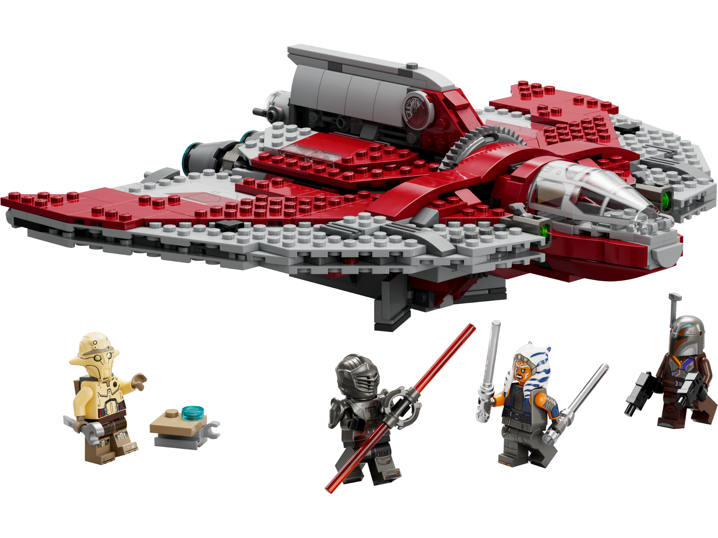 LEGO set 75362-1 Ahsoka Tano's T-6 Jedi Shuttle - Image 1