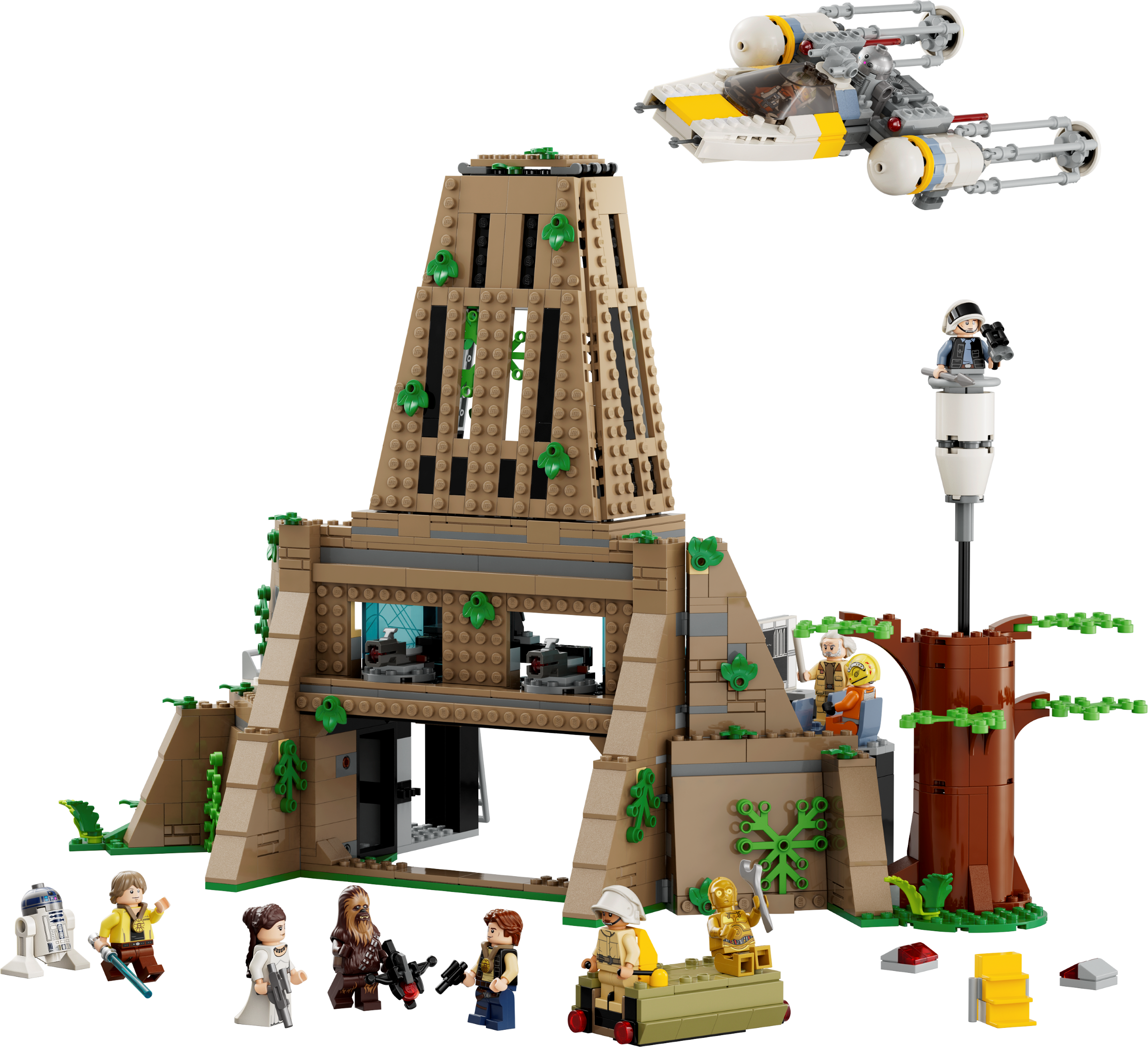 LEGO set 75365-1 Yavin 4 Rebel Base - Image 1