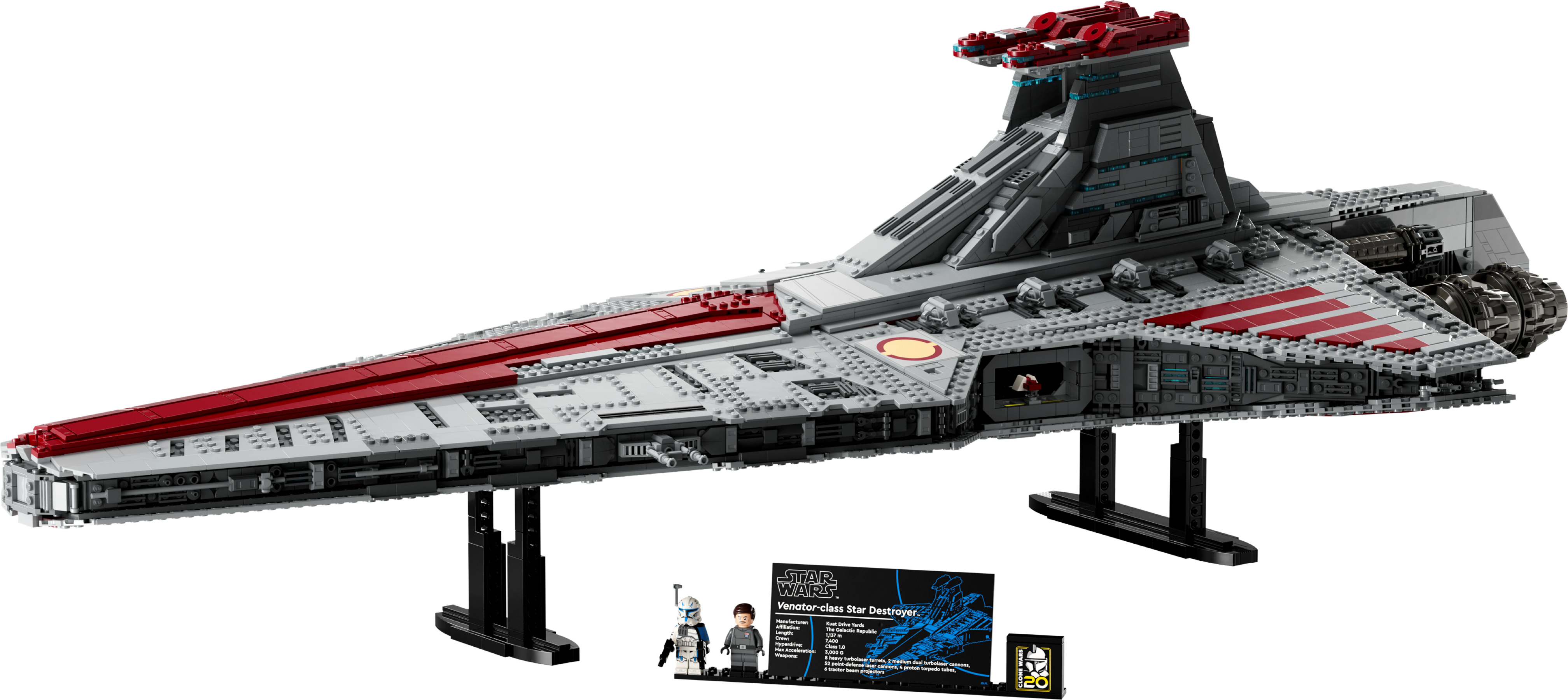 LEGO set 75367-1 Venator-Class Republic Attack Cruiser - Image 1
