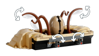 LEGO set 75396-1 Desert Skiff & Sarlacc Pit - Image 6