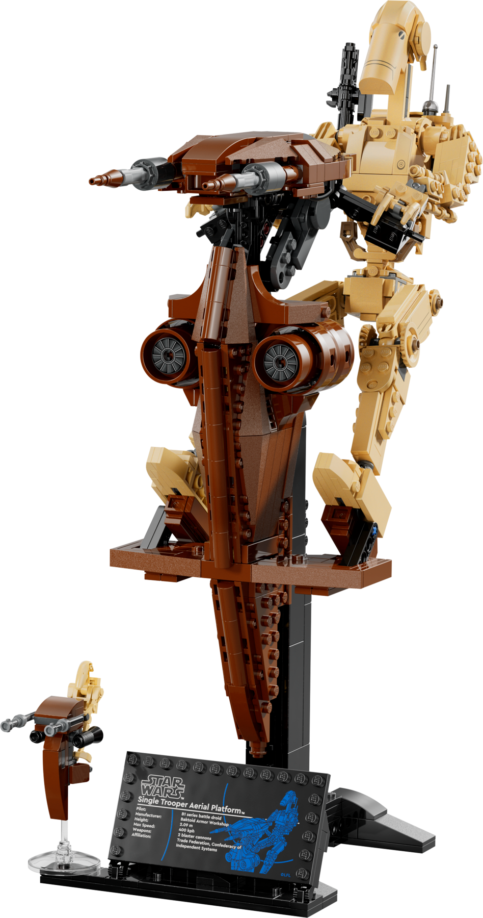 LEGO set 75428-1 Battle Droid with STAP - Image 1