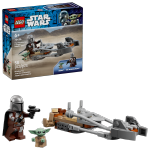 LEGO set 75436-1 The Mandalorian & Grogu's Speeder Bike - Image 2