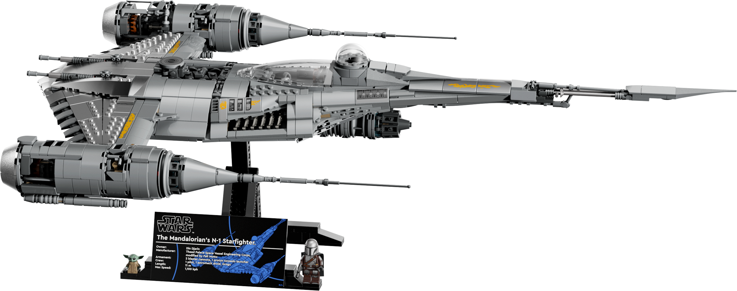 LEGO set 75442-1 The Mandalorian's N-1 Starfighter - Image 1