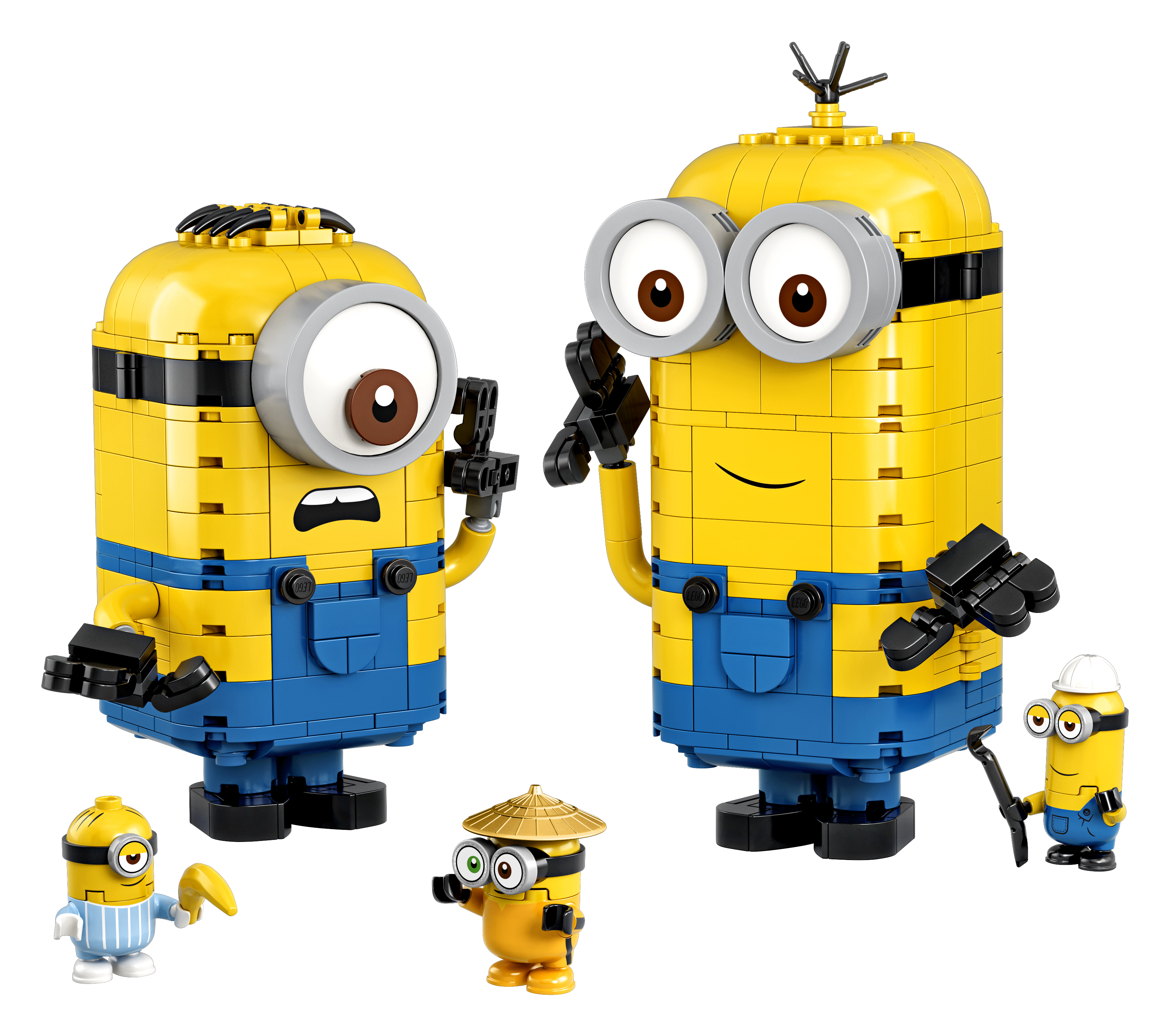 LEGO set 75551-1 Brick-Built Minions and Their Lair - Image 1