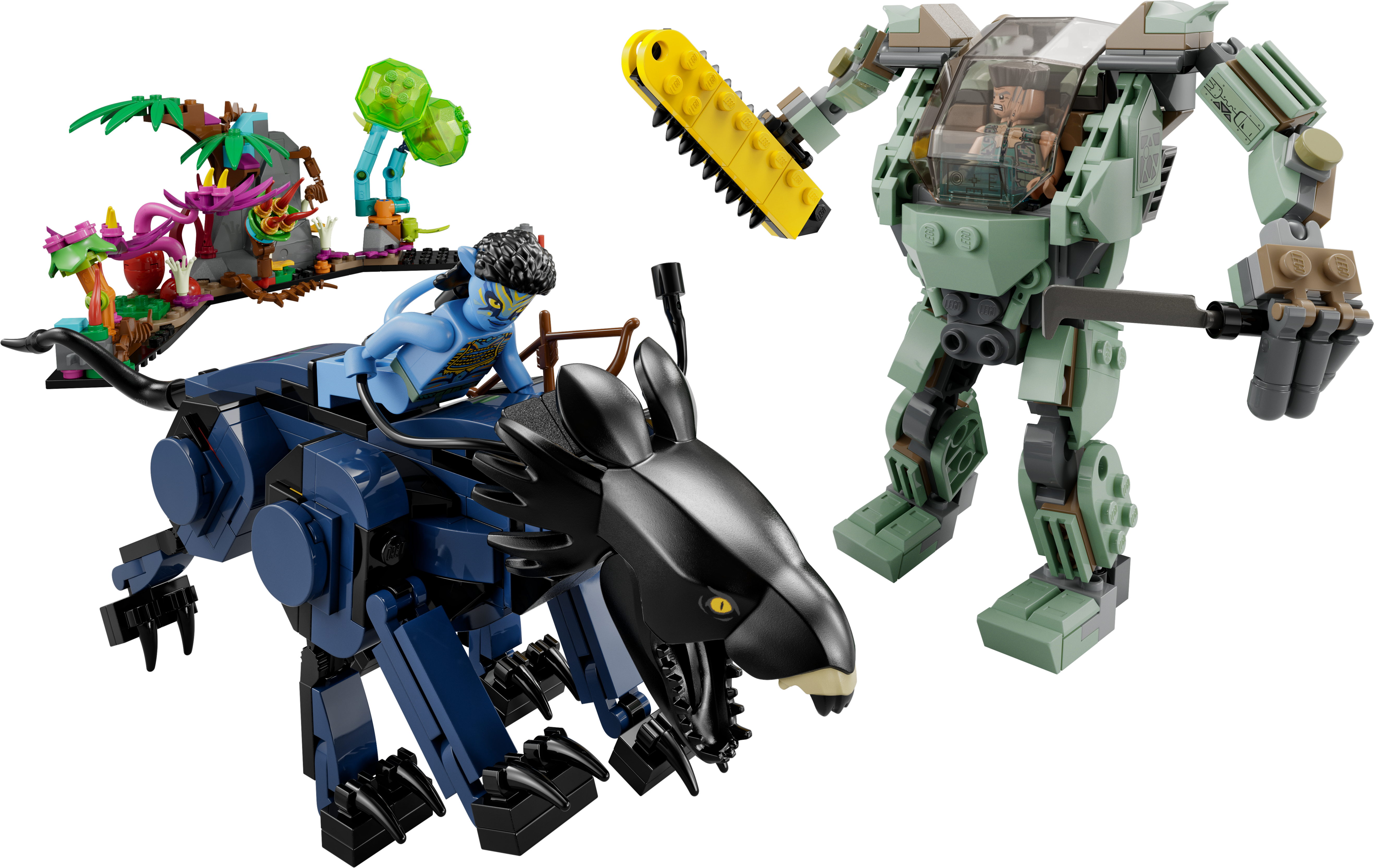 LEGO set 75571-1 Neytiri & Thanator vs. AMP Suit Quaritch - Image 1