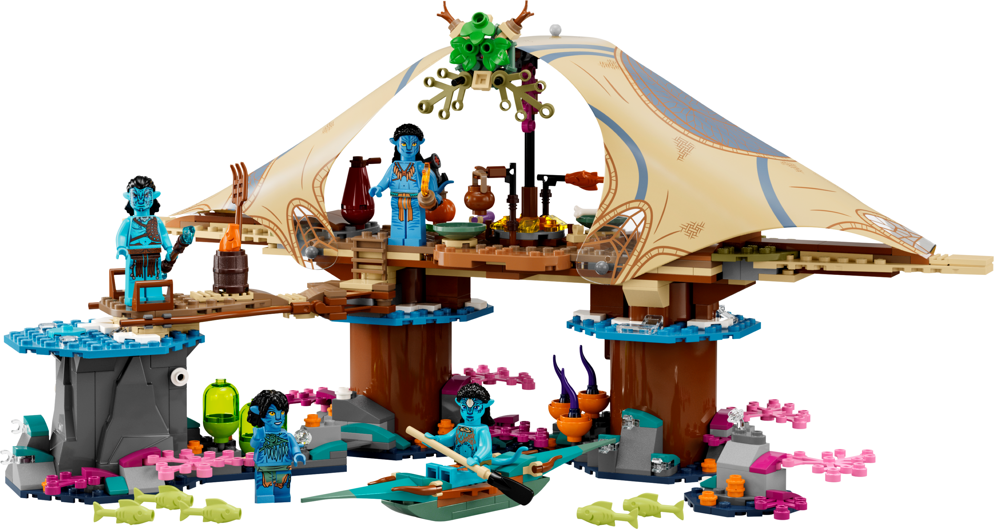 LEGO set 75578-1 Metkayina Reef Home - Image 1