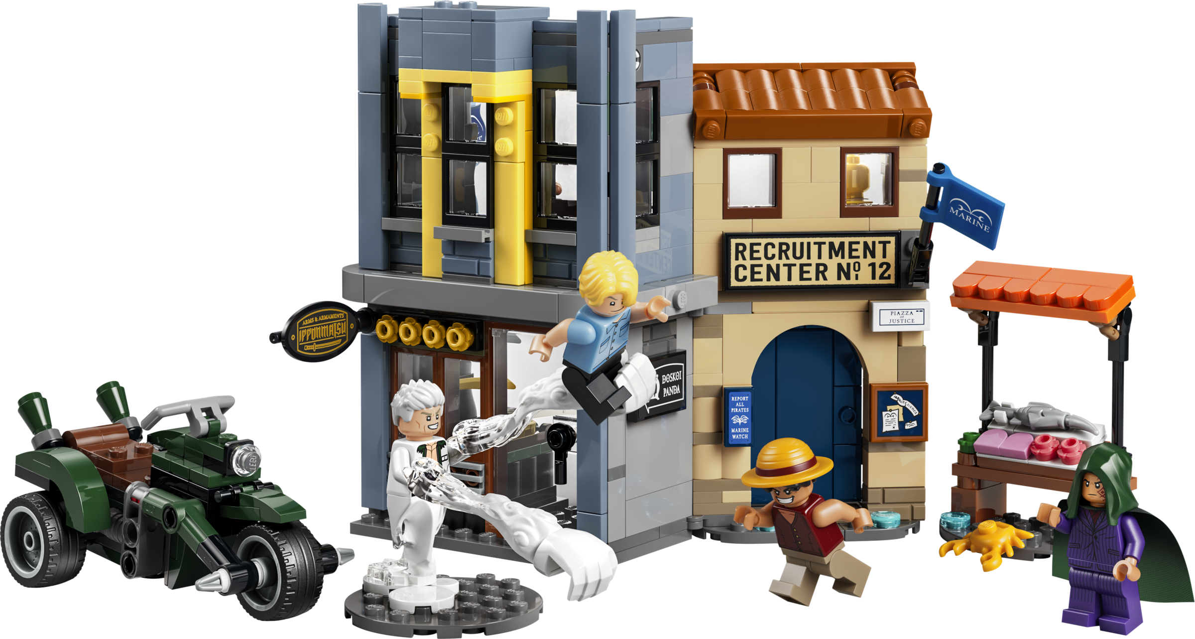 LEGO set 75642-1 Showdown with Captain Smoker - Image 1